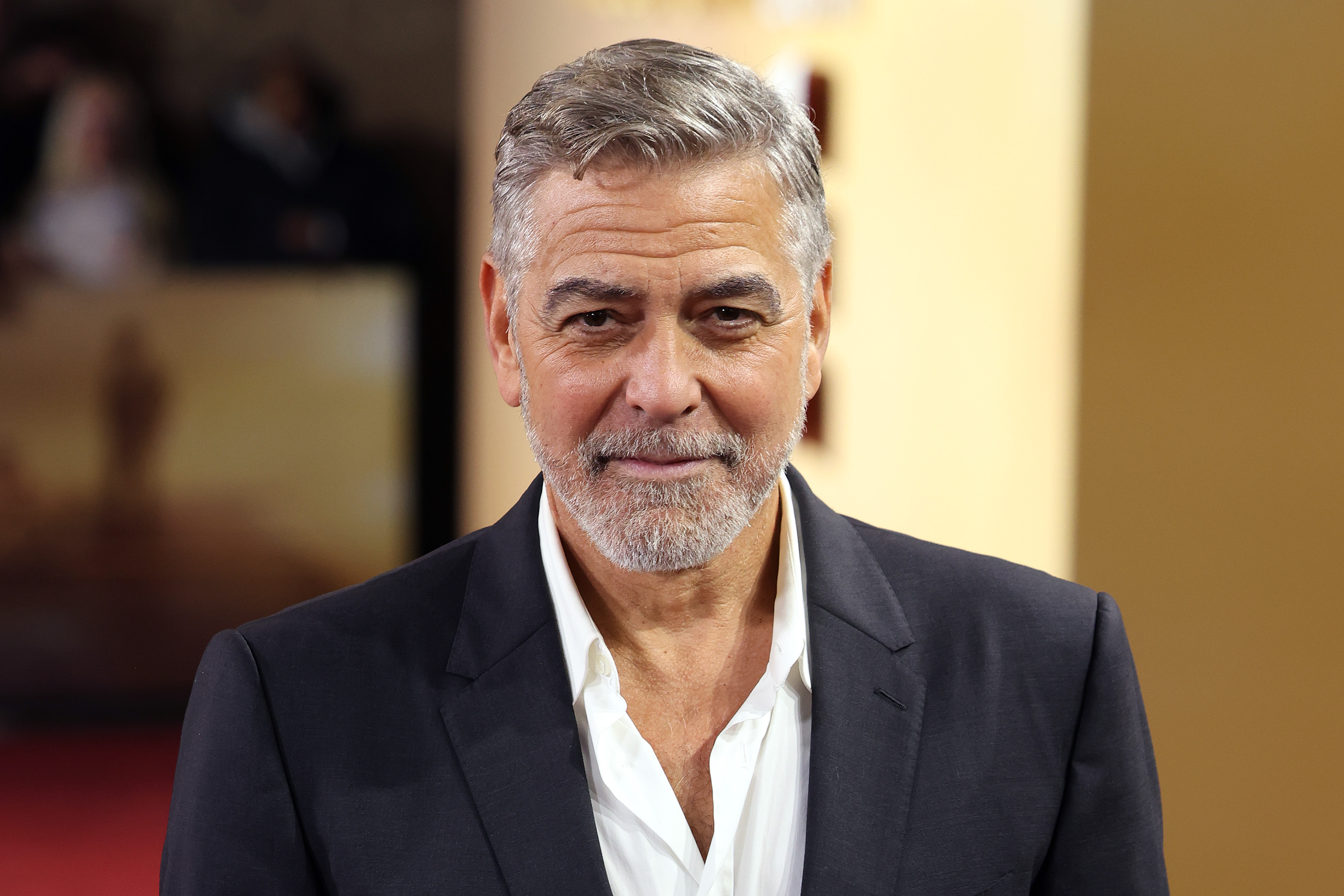 George Clooney attends the UK premiere of "The Boys In The Boat," 2023 | Source: Getty Images
