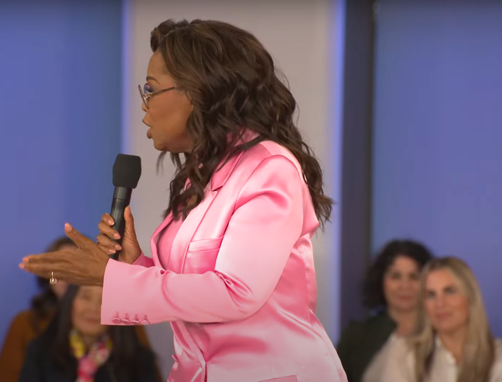 Oprah Winfrey speaking during the "Making the Shift" show segment on WeightWatchers, posted on May 9, 2024 | Source: YouTube/WeightWatchers