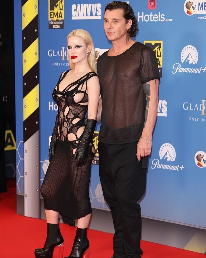 Xhoana Xheneti and Gavin Rossdale attend the MTV EMAs 2024, from a post dated November 11, 2024 | Source: Instagram/gavinrossdale