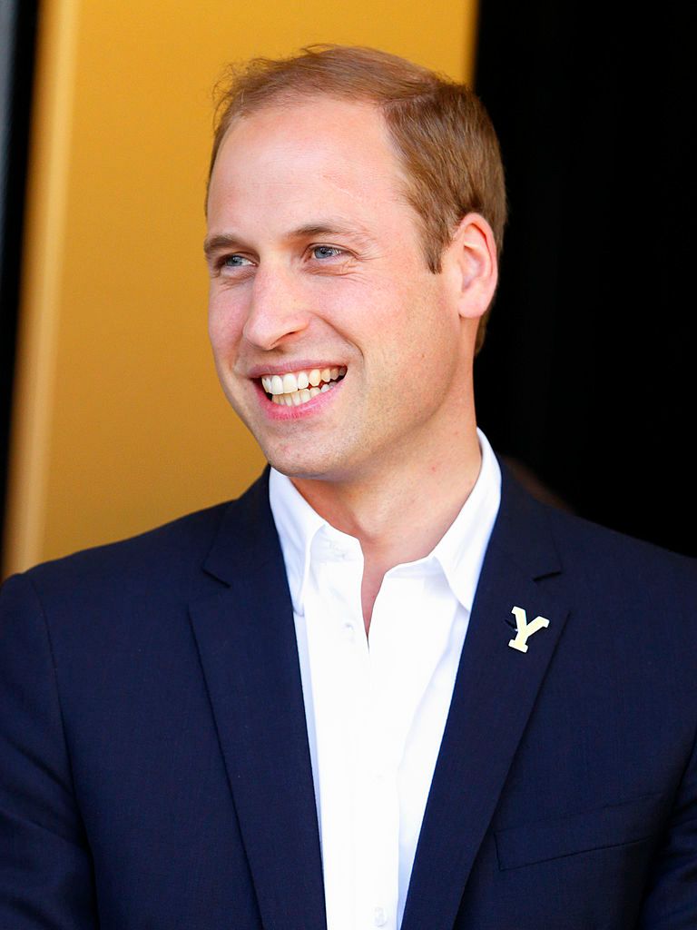 Prince William at the finish of stage one of the Tour de France in 2014 in Harrogate, England | Source: Getty Images