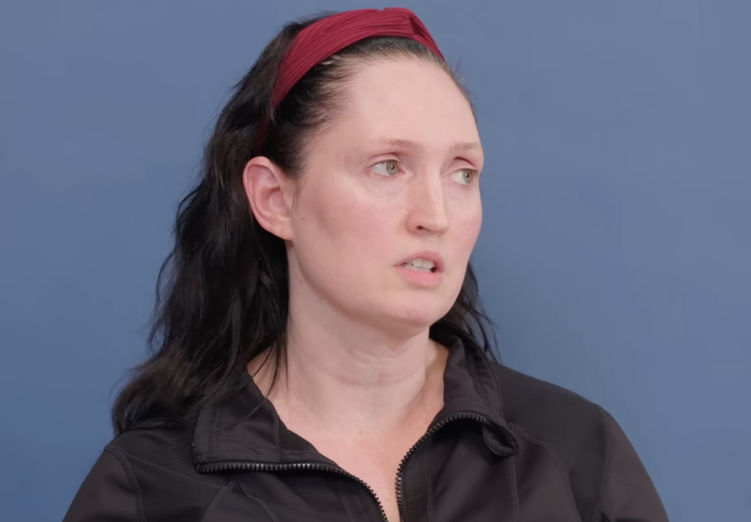 Jessica before the procedure | Source: YouTube/@Dr.Truesdale