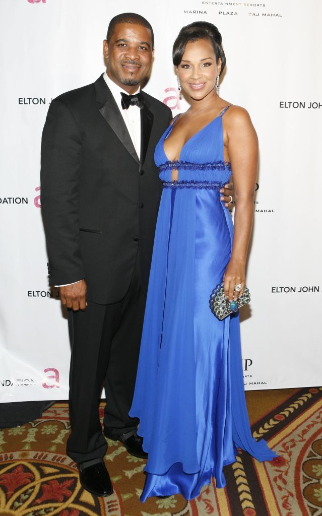 LisaRay McCoy with ex-husband Michael Misick/ Source: Getty Images