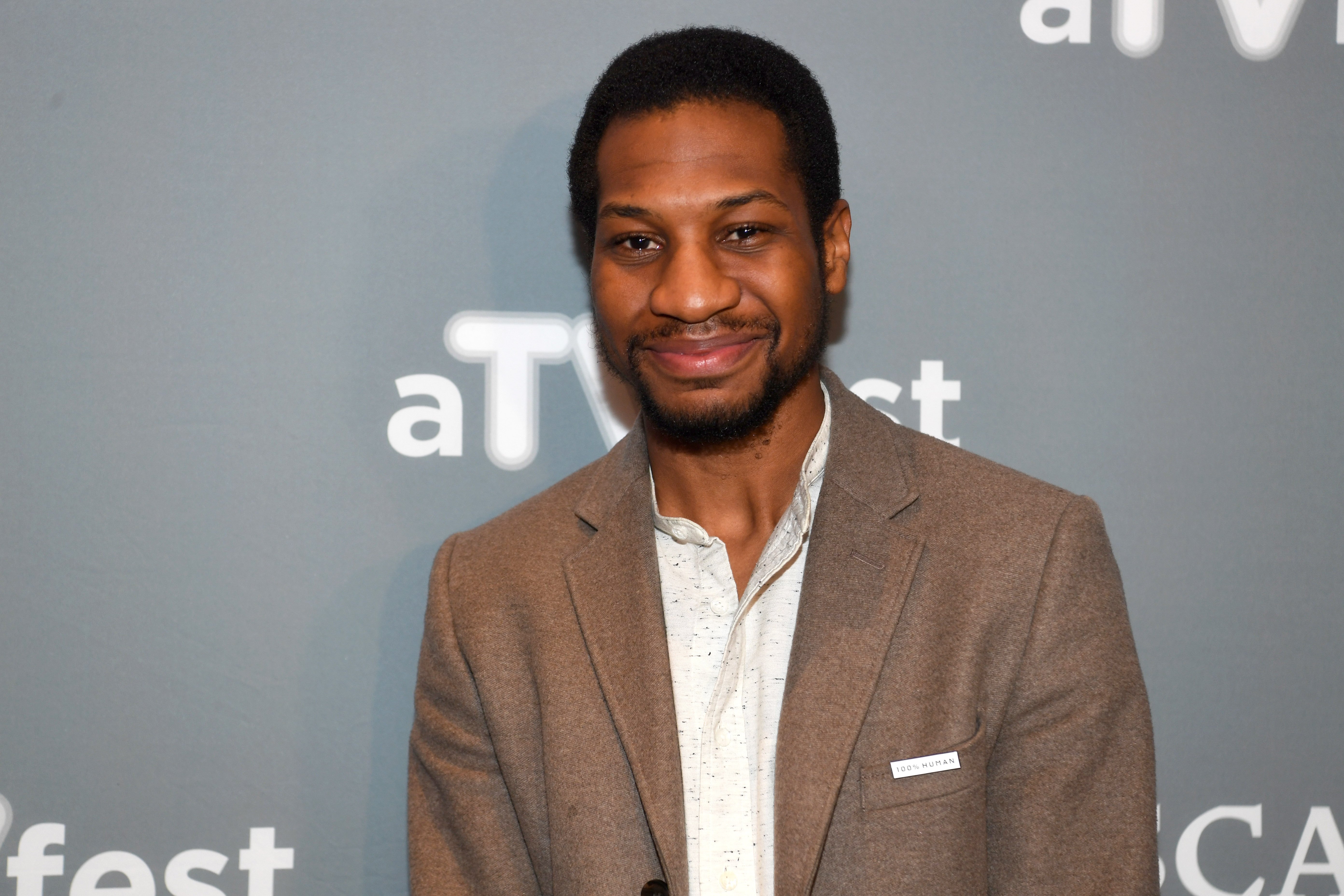  Jonathan Majors attend a press junket for 'When We Rise' during the 5th Annual aTVfest, at Four Seasons Hotel on, February 3, 2017, in Atlanta, Georgia. | Source: Getty Images