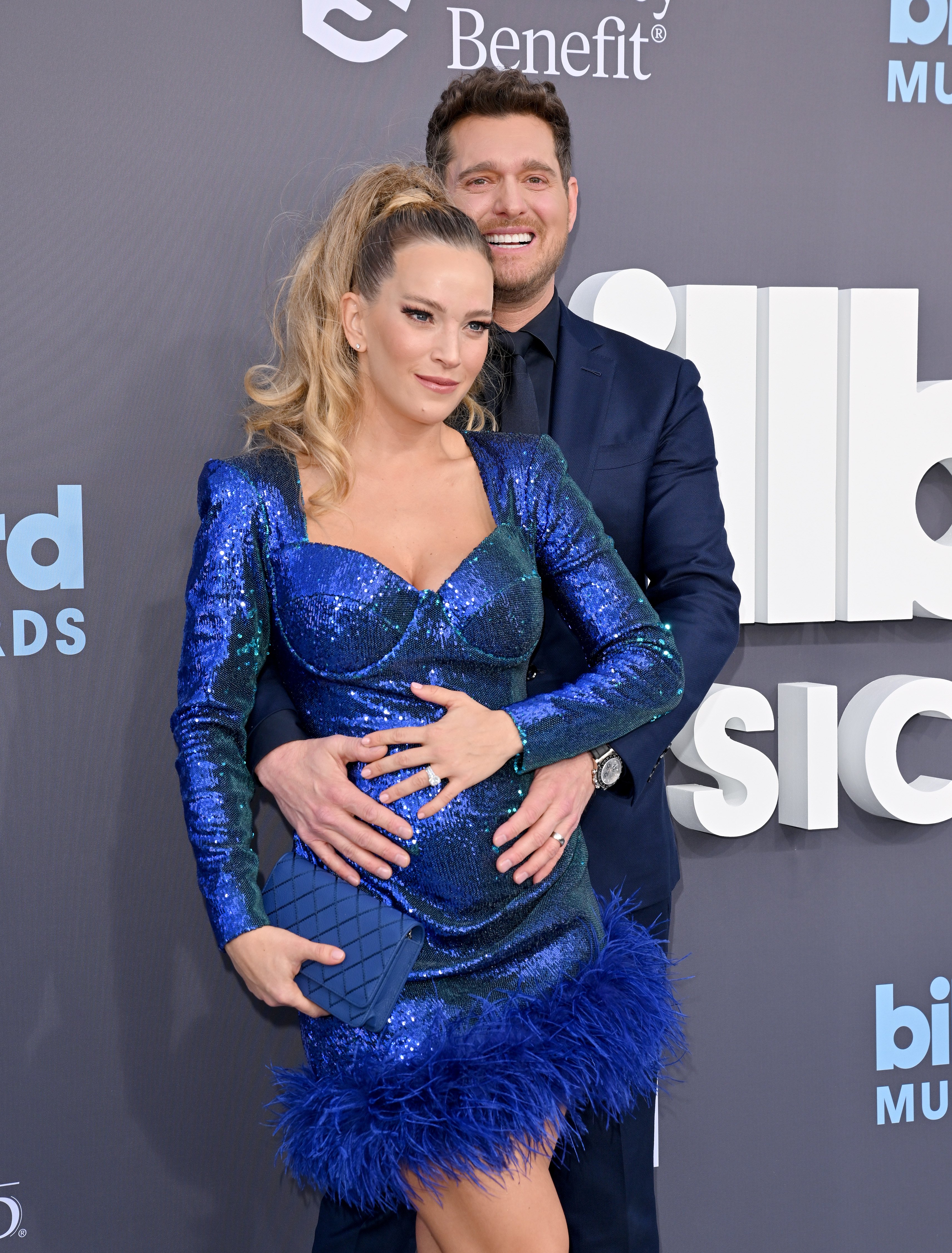 Luisana Lopilato and Michael Bublé atthe Billboard Music Awardson May 15, 2022, in Las Vegas, Nevada | Source: Getty Images