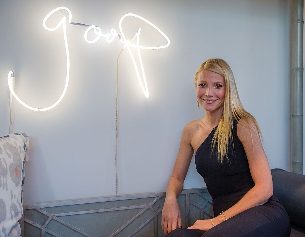 Gwyneth Paltrow at the Goop Pop Dallas launch party in Highland Park Village on November 20, 2014, in Texas | Photo: Layne Murdoch Jr./Getty Images