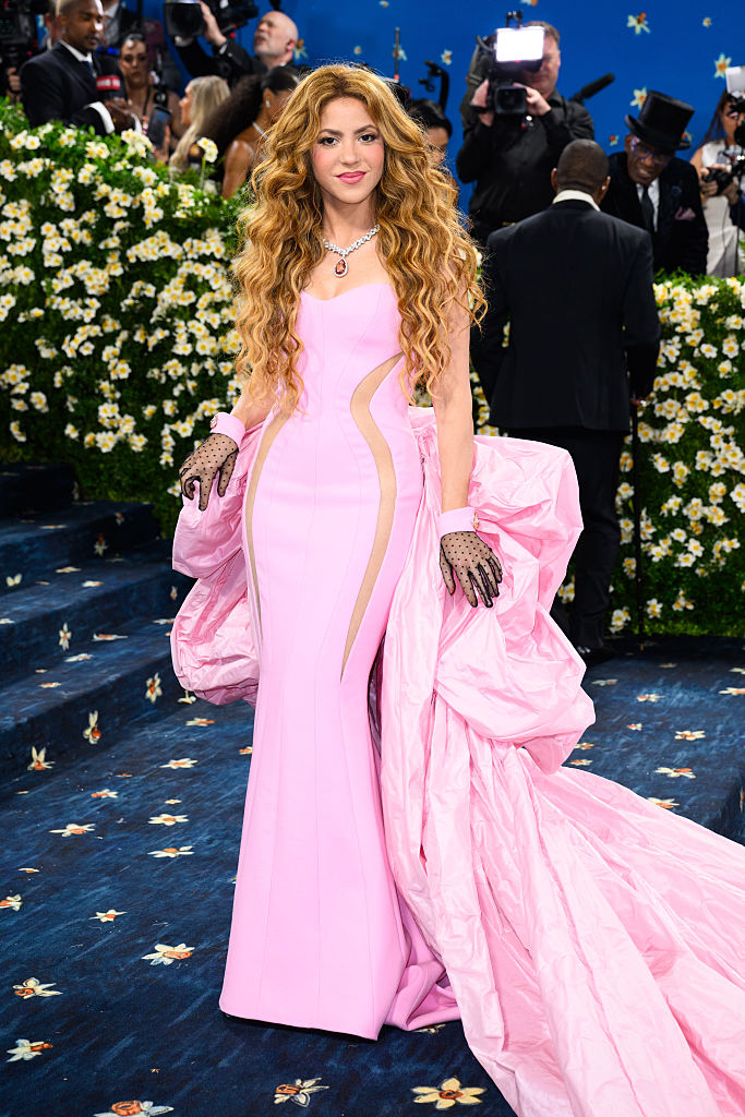 Shakira attends the 2025 Costume Institute Benefit Gala at the Metropolitan Museum of Art in New York City on Monday, May 5.