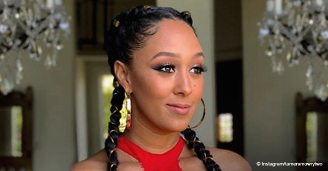 Tamera Mowry's daughter steals hearts with pink glittery dress in recent pic shared by uncle Tahj 