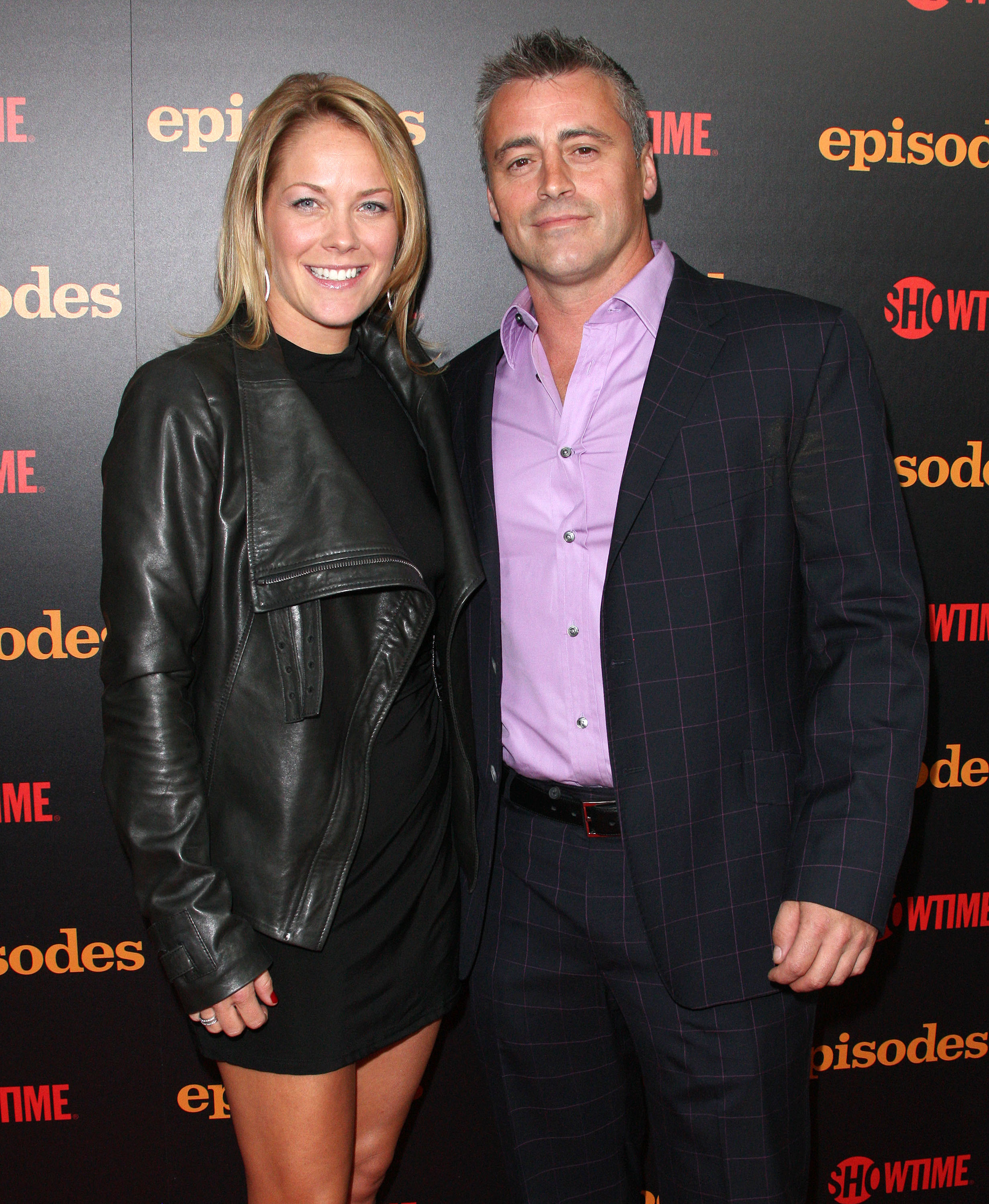 Melissa McKnight and actor Matt LeBlanc at the "Episodes" premiere in 2012 | Source: Getty Images