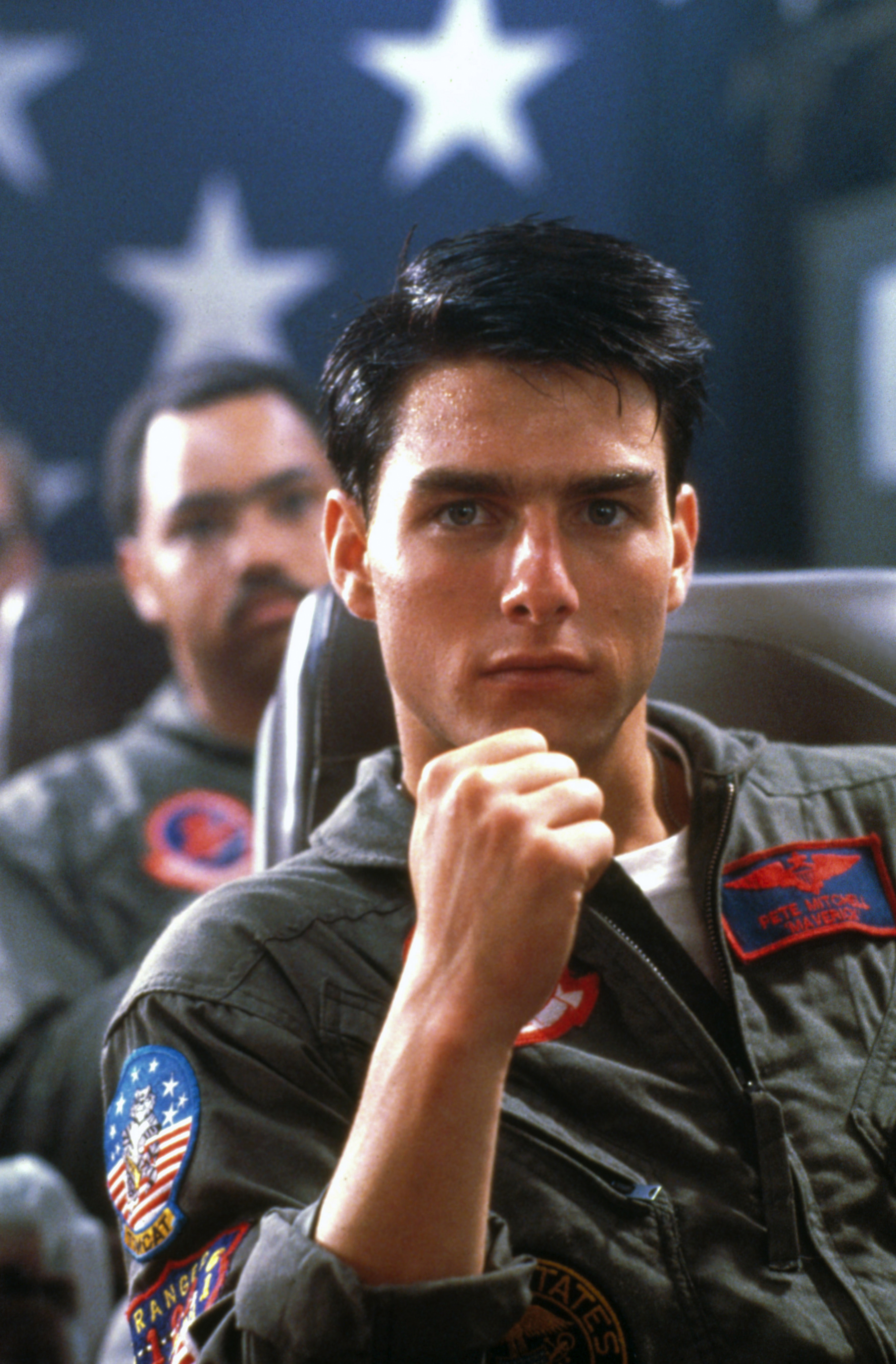 Tom Cruise on the set of "Top Gun" in 1986 | Source: Getty Images