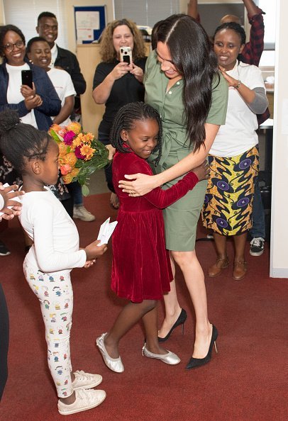 Meghan, Duchess of Sussex visits ActionAid during the royal tour of South Africa on October 01, 2019 in Johannesburg, South Africa | Photo: Getty Images