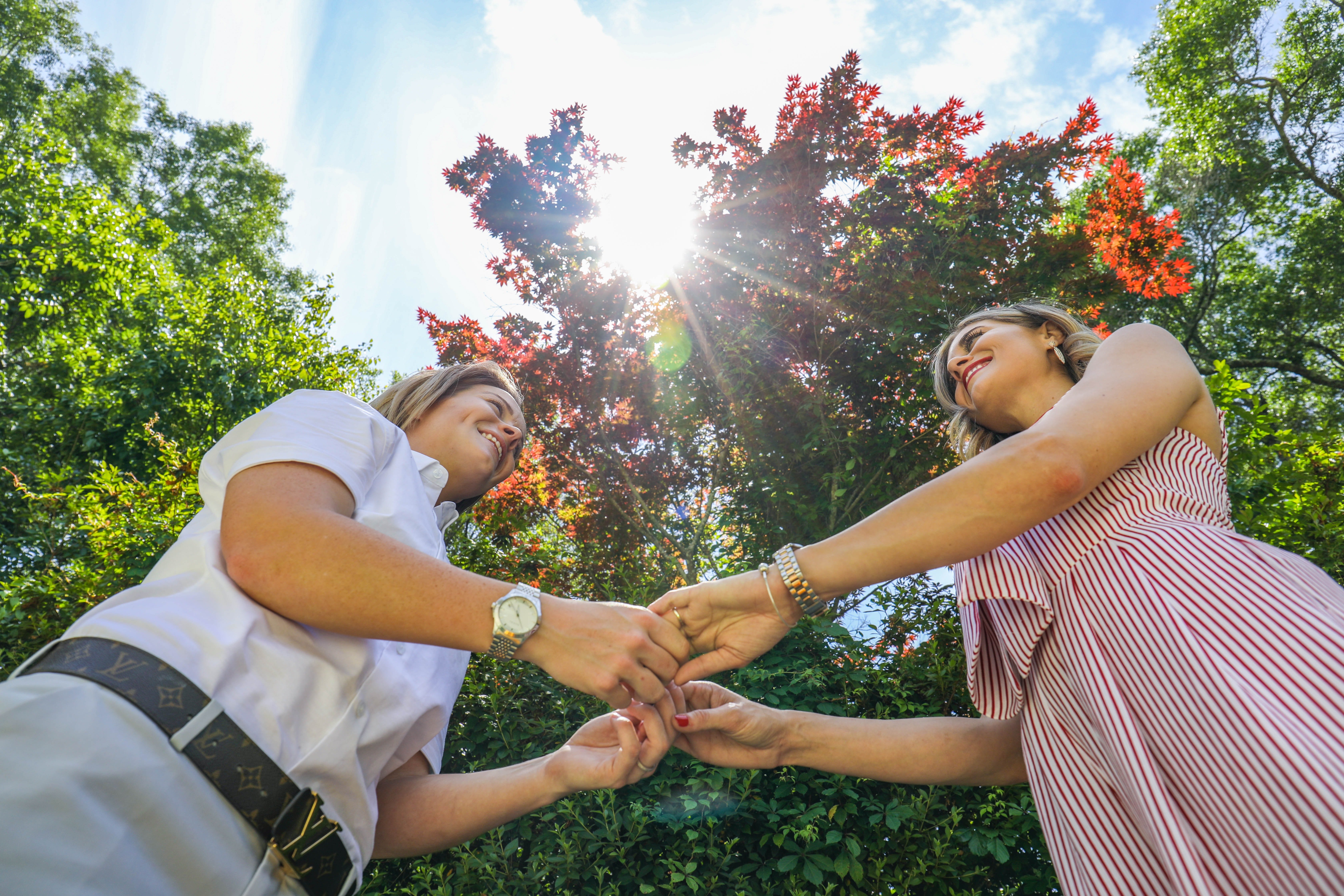 The PI saw OP's wife exit the building with a woman. | Source: Unsplash