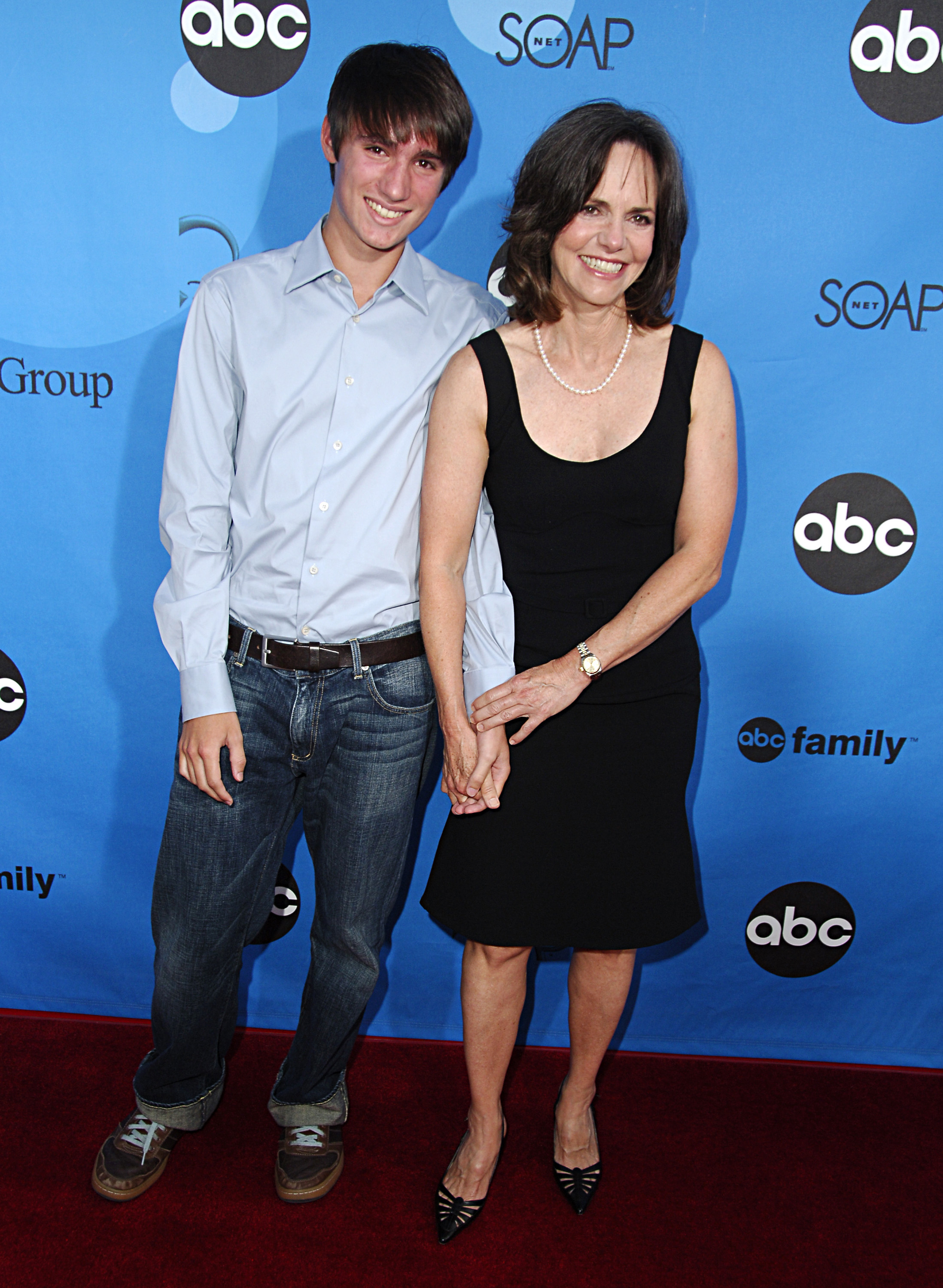 Sally Field and Samuel Greisman during ABC All Star Party 2006 at Rose Bowl on July 19, 2006 in Pasadena, California. | Source: Getty Images