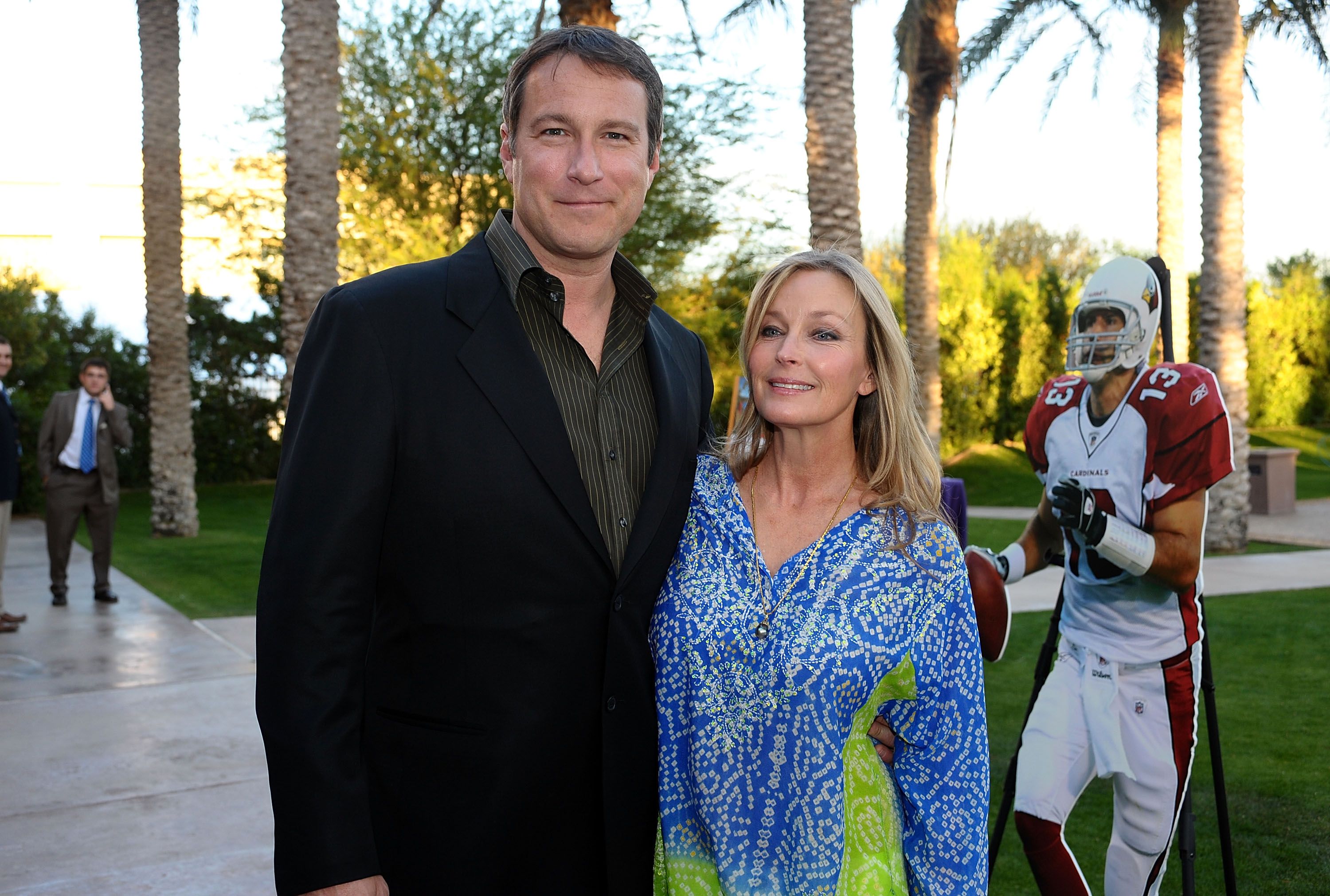 John Corbett and Bo Derek at the Founder's Club dinner on March 27, 2009, in Phoenix, Arizona | Source: Getty Images