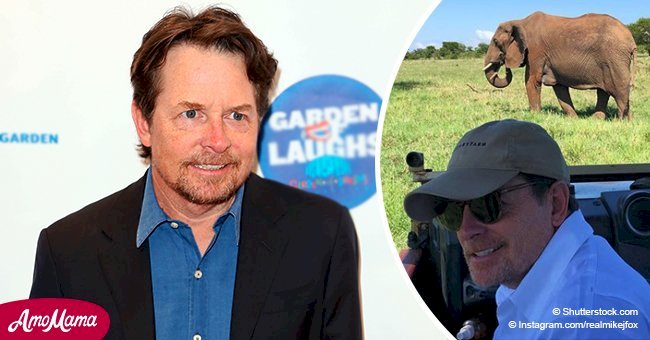 Michael J. Fox wishes a Merry Christmas to ‘elephants’ while on safari vacation in Tanzania