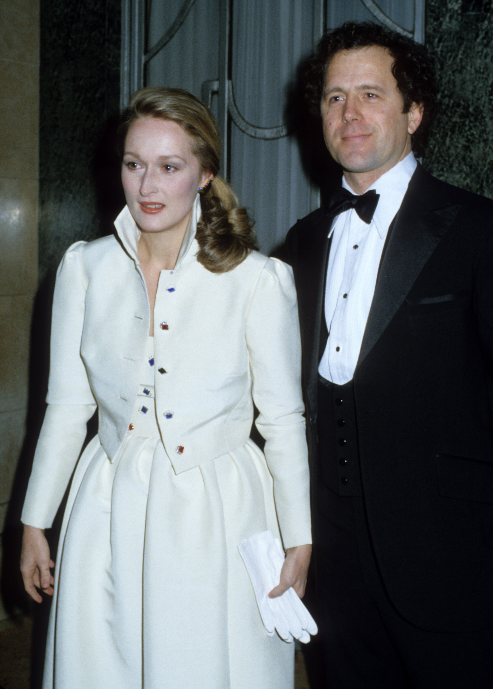 Meryl Streep and Don Gummer at Claridges Hotel in London, Great Britain, on March 25, 1980. | Source: Getty Images