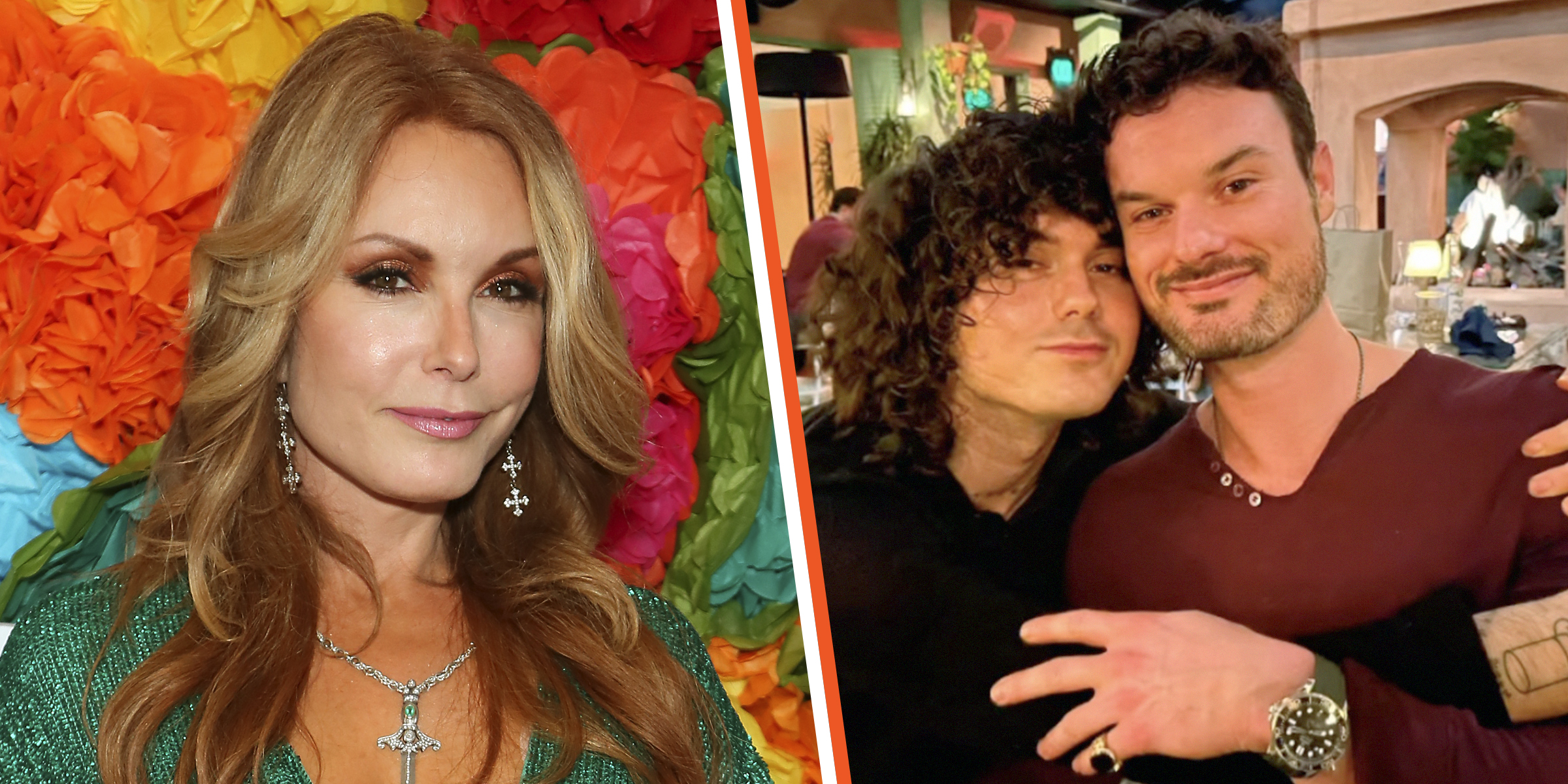 Tracey Bregman | Landon and Austin Recht. | Source: Getty Images | instagram.com/traceybregman1