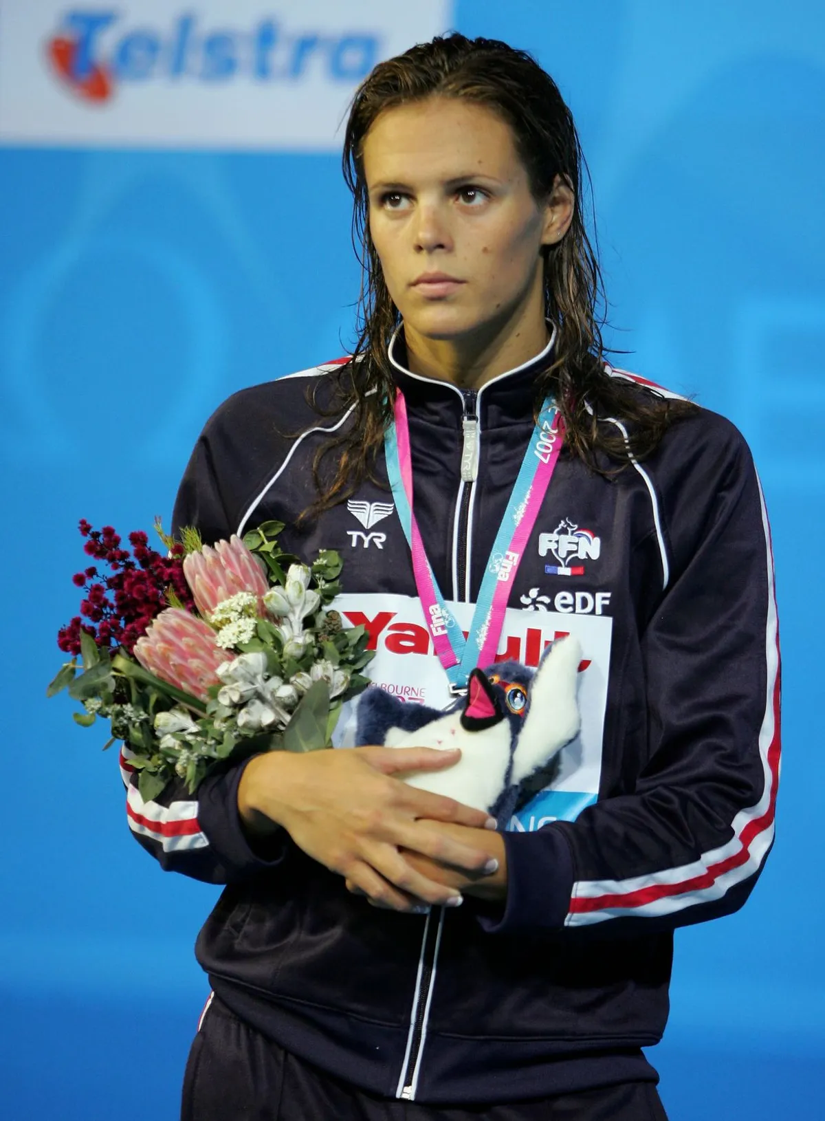 La championne de natation Laure Manaudou | Photo : Getty Images
