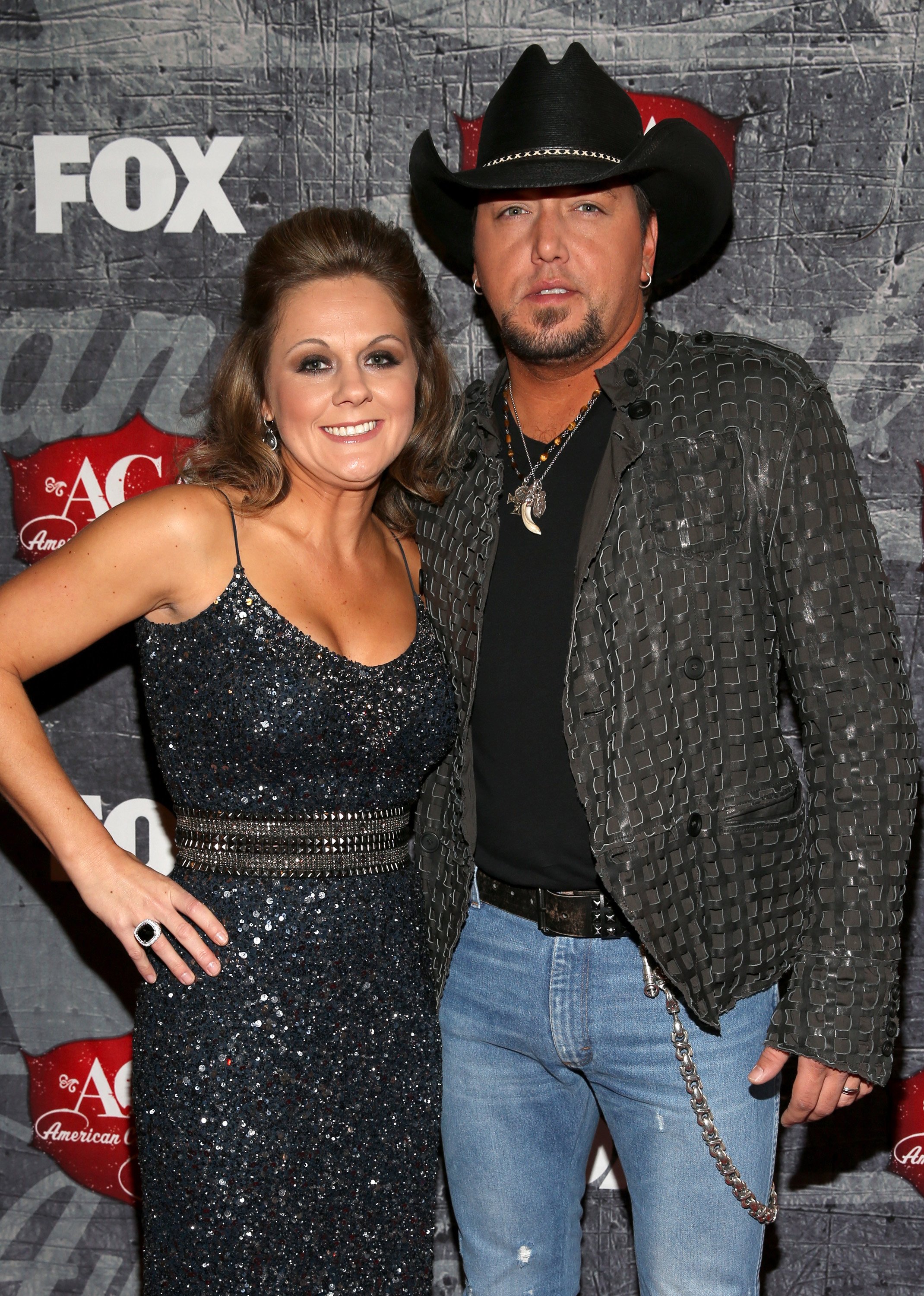 Jessica Ussery and Jason Aldean at the American Country Awards on December 10, 2012, in Las Vegas, Nevada | Source: Getty Images