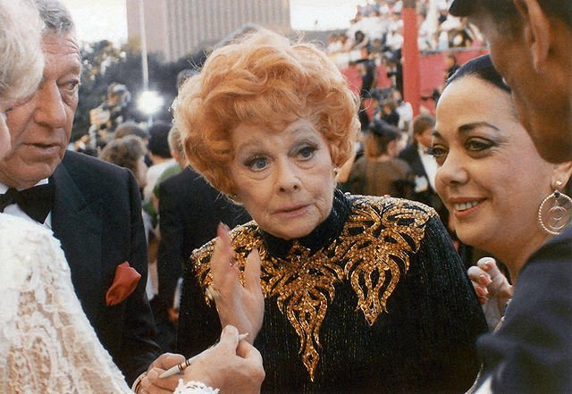 Lucille Ball at the 61st Academy Awards on March 29, 1989. | Source: Wikimedia Commons.