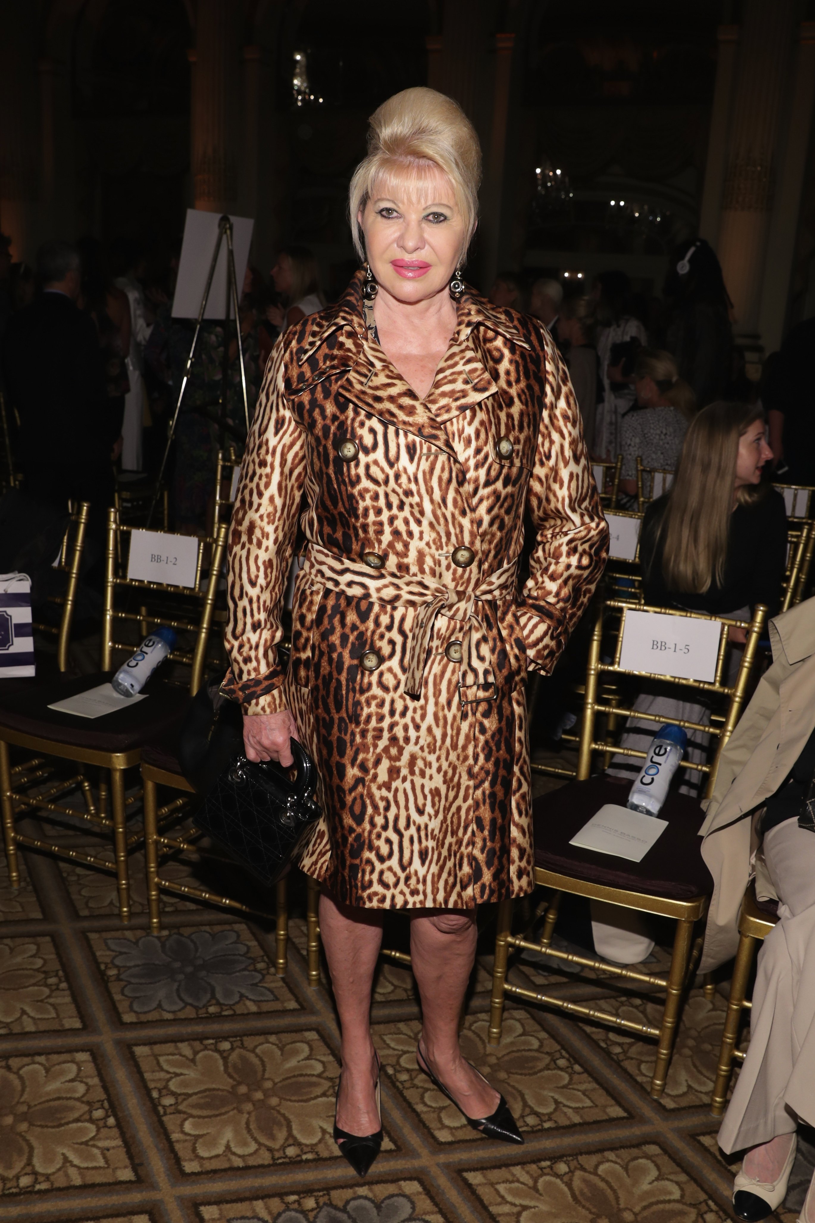 Ivana Trump attends Dennis Basso fashion show during New York Fashion Week: The Shows at The Plaza Hotel on September 11, 2017 in New York City. / Source: Getty Images