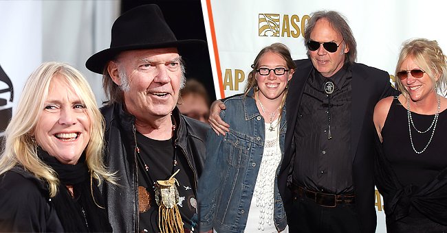 Neil Young and Pegi Young during the 56th GRAMMY Awards P&E Wing Event Honoring Neil Young at The Village Recording Studios on January 21, 2014 in Los Angeles, California. | Source: Getty Images