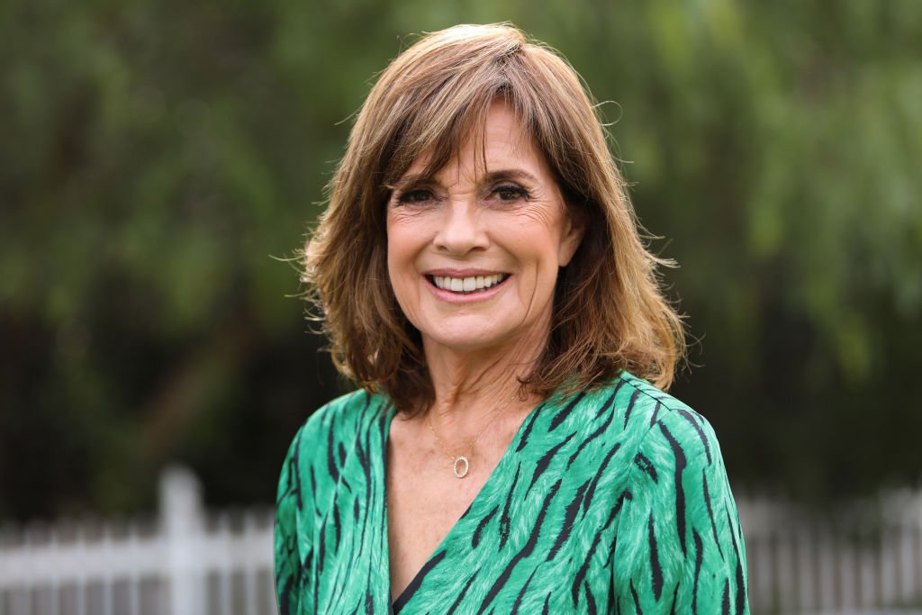 Linda Gray visits Hallmark Channel's "Home & Family" at Universal Studios Hollywood on December 11, 2019 in Universal City, California. | Source: Getty Images
