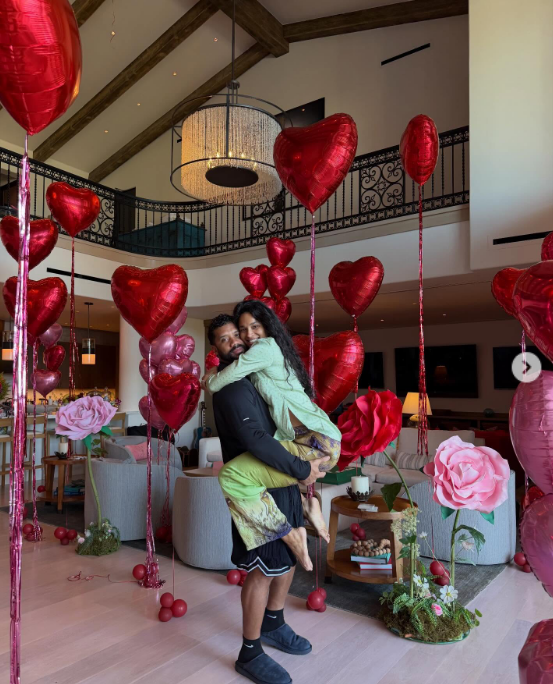 Ciara and Russell Wilson embrace in a post on Valentine's Day, February 14, 2026 | Source: Instagram/ciara
