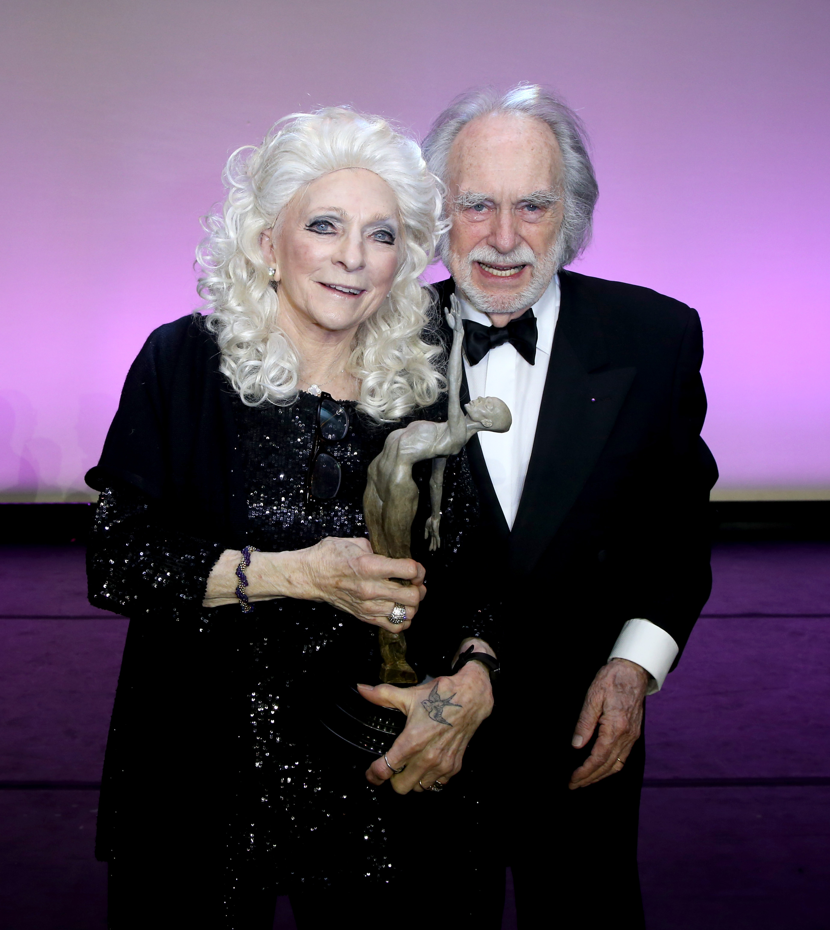 Judy Collins and Louis Nelson on April 09, 2022 in Las Vegas, Nevada | Source: Getty Images