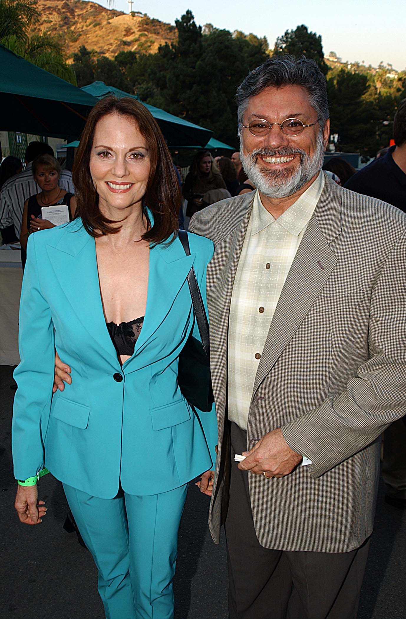 Lesley Ann Warren and Ron Taft at the "Band of Brothers" premiere in Hollywood, 2001 | Source: Getty Images