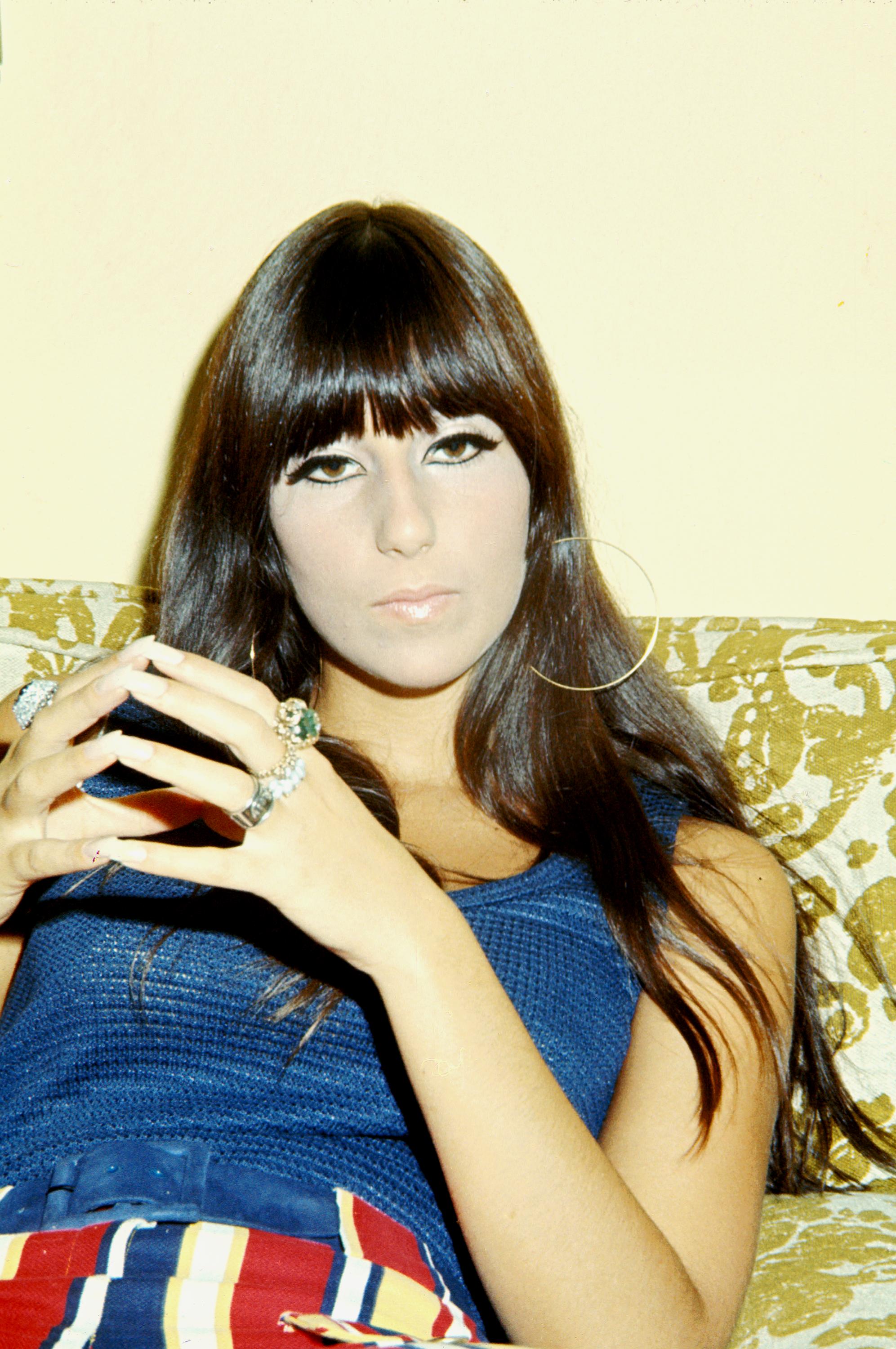 Cher poses for a portrait in Los Angeles, California in 1968 | Source: Getty Images
