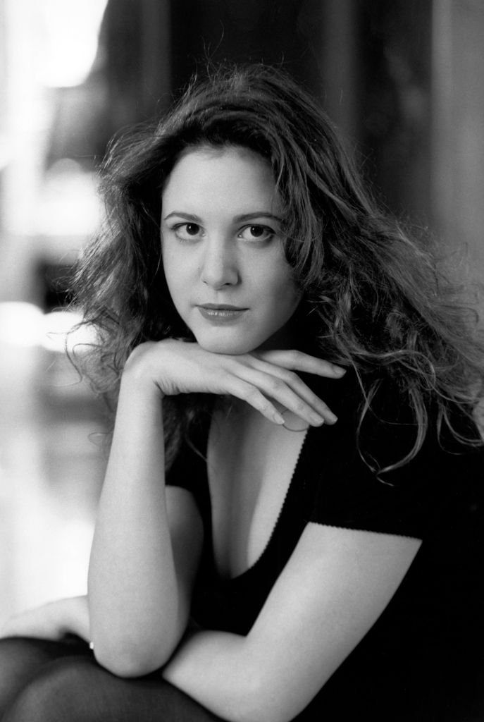 Portrait de Justine Lévy, le 23 avril 1995, à Paris. | Photo : Getty Images