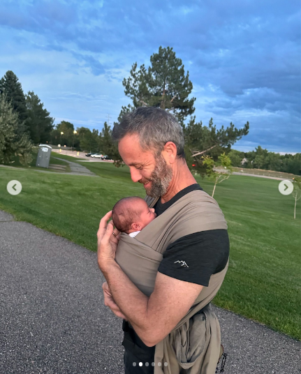 A photo of Kirk Cameron sweetly bonding with his grandchild,  Maya Jeanne Noble Bower posted on September 3, 2024 | Source: Instagram/kirkcameronofficial