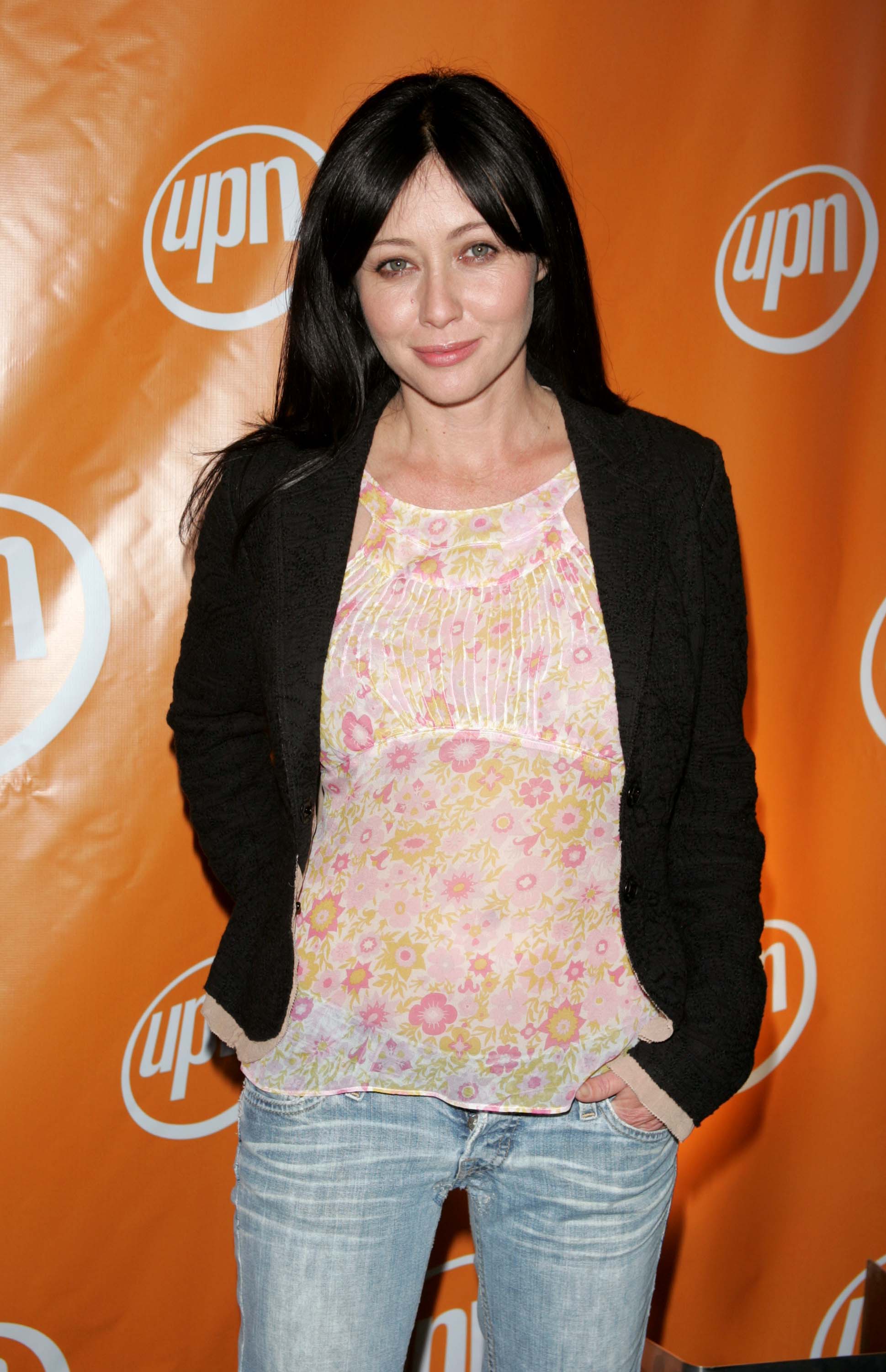 Shannen Doherty during UPN 2005/2006 UpFront - Arrivals at Madison Square Garden in New York City on May 19, 2005 | Source: Getty Images