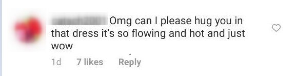 A fan comments on Tyra Banks’ looks on “Dancing with the Stars” in November 2020 | Photo: Instagram/tyrabanks