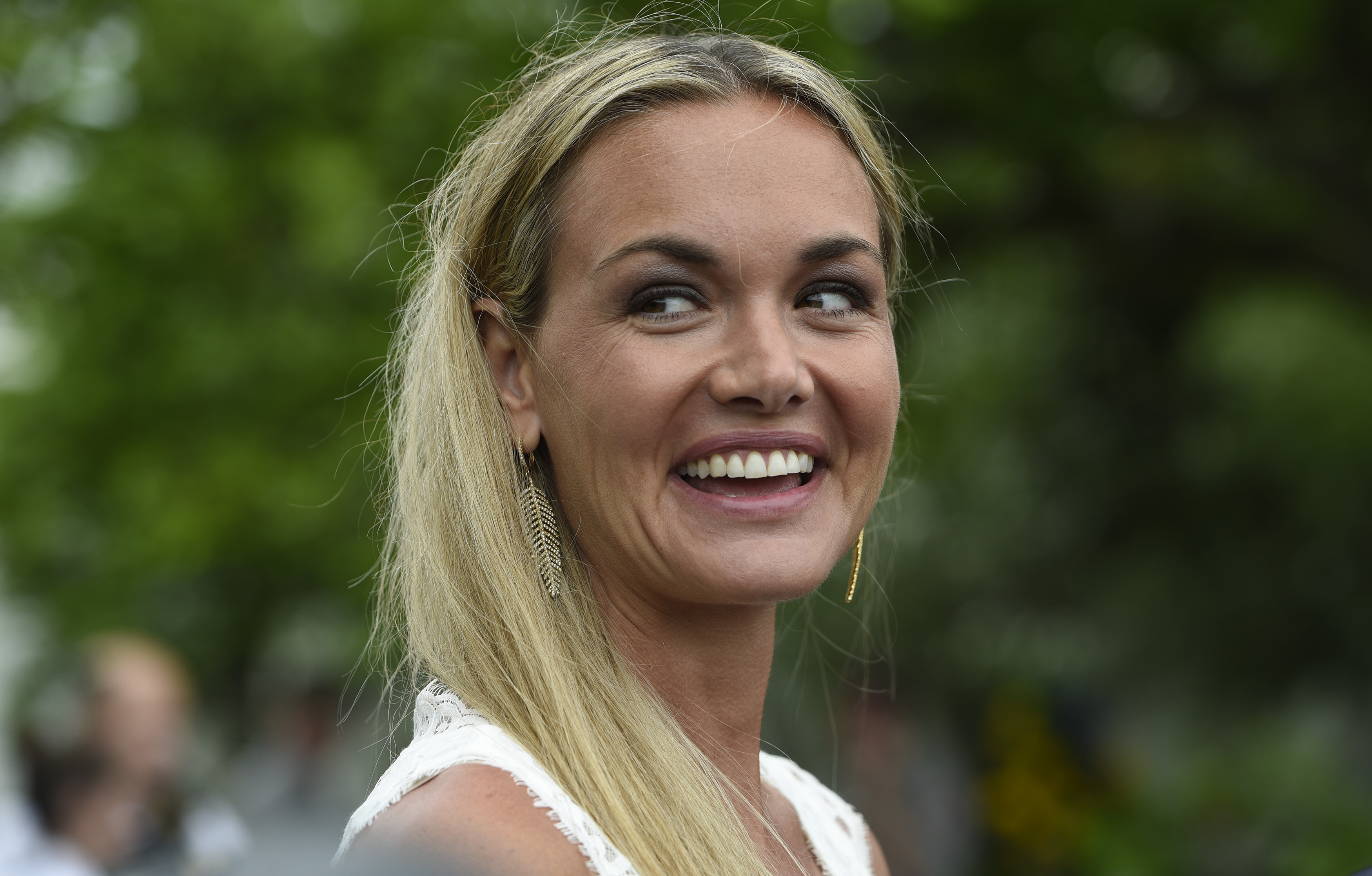 Vanessa Trump attends the 139th White House Easter Egg Roll at The White House on April 17, 2017 in Washington, DC. | Source: Getty Images