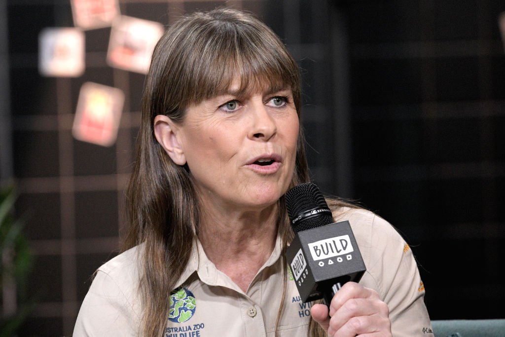 Naturalist Terri Irwin visits the Build Series to discuss Steve Irwin Day and the 2nd season of “Crikey: It’s the Irwins” at Build Studio on November 15, 2019 | Photo: Getty Images