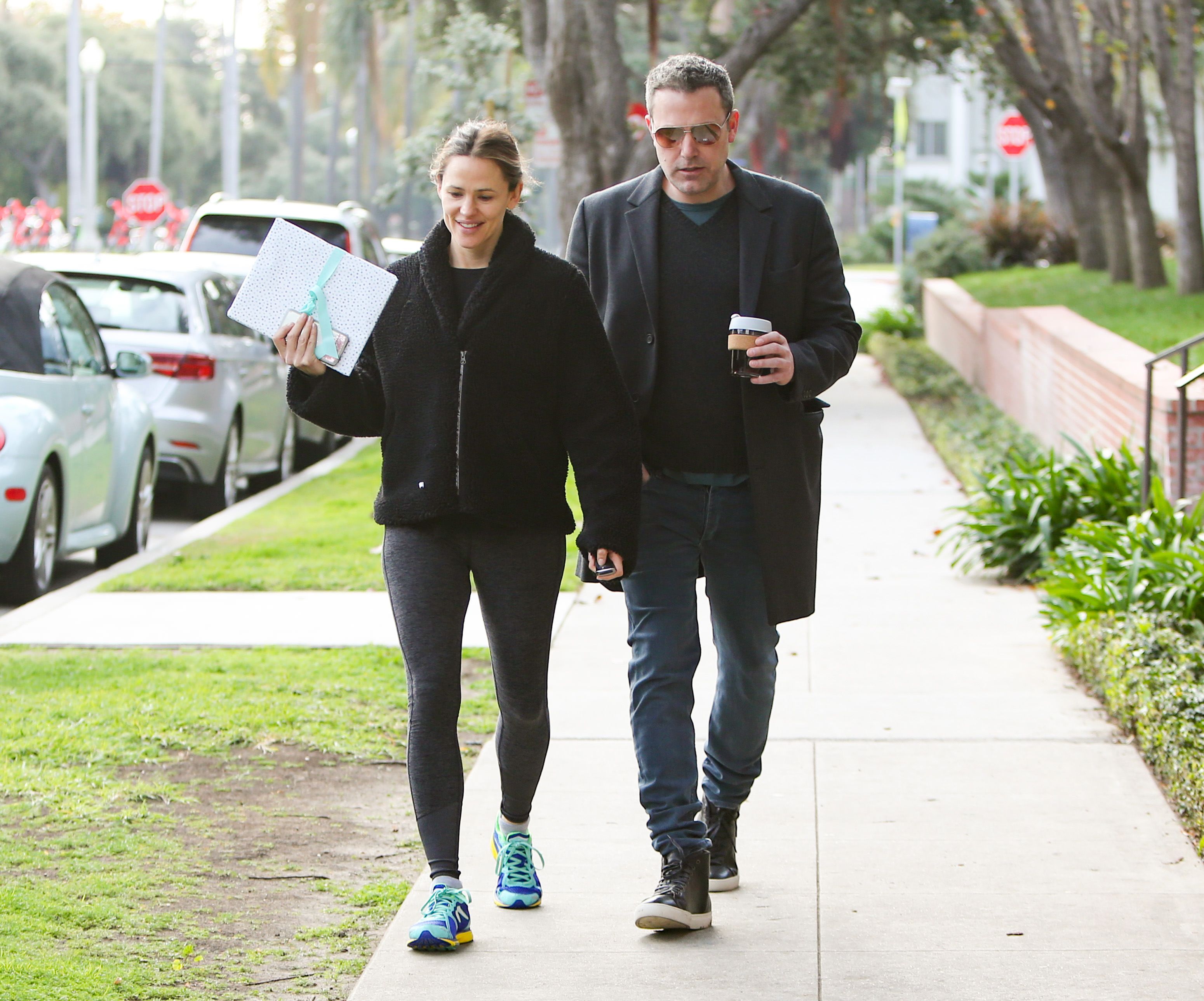 Jennifer Garner und Ben Affleck werden am 27. Februar 2019 in Los Angeles, Kalifornien, gesehen. | Quelle: Getty Images
