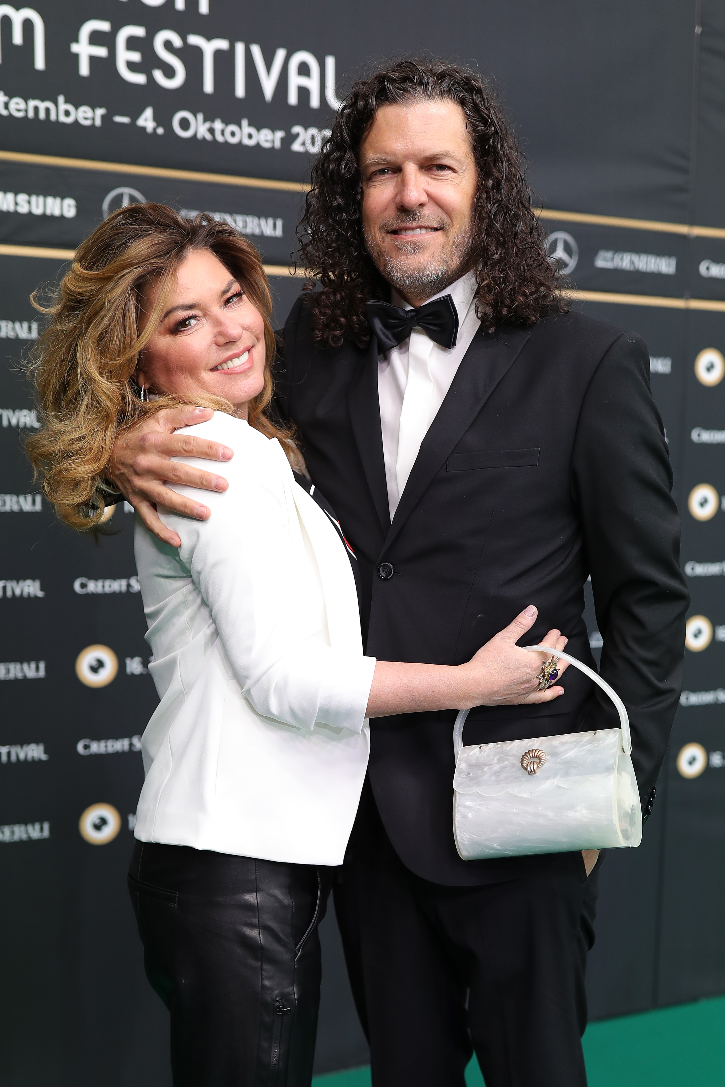 Shania Twain and her husband, Frederic Thiebaud during the 16th Zurich Film Festival on September 26, 2020, in Zurich, Switzerland | Source: Getty Images