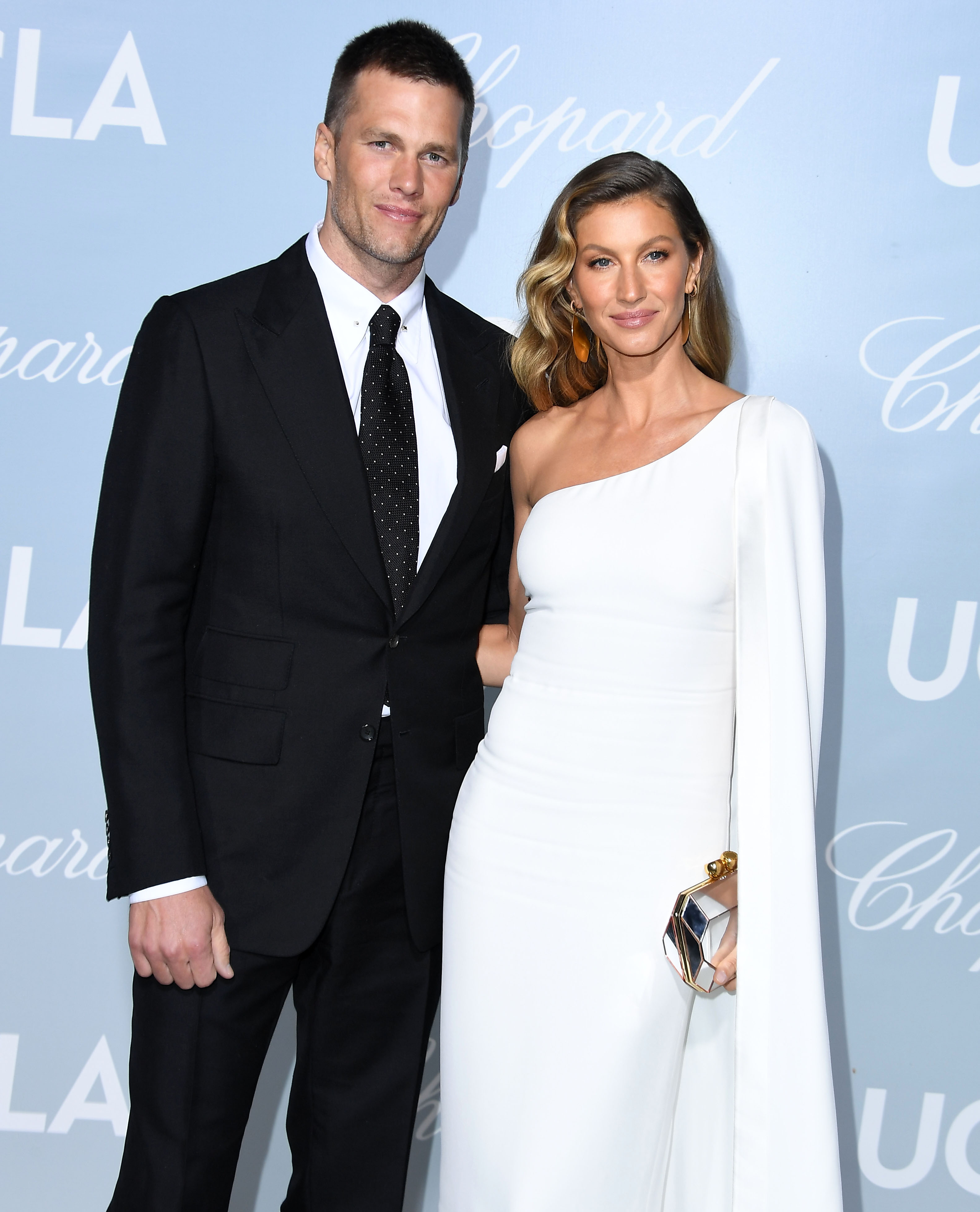 Tom Brady and Gisele Bündchen arrive at the Hollywood For Science Gala at a private residence on February 21, 2019, in Los Angeles, California | Source: Getty Images