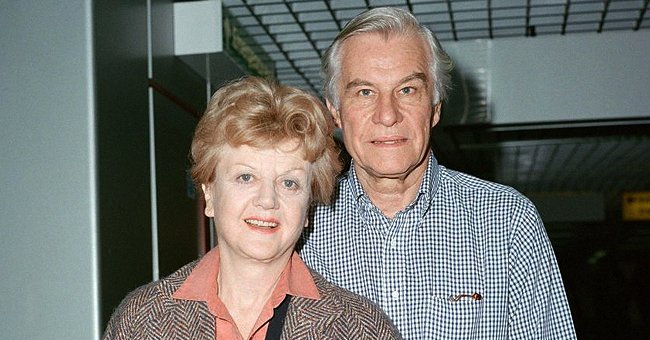 Angela Lansbury and her husband, Peter Shaw | Source: Getty Images