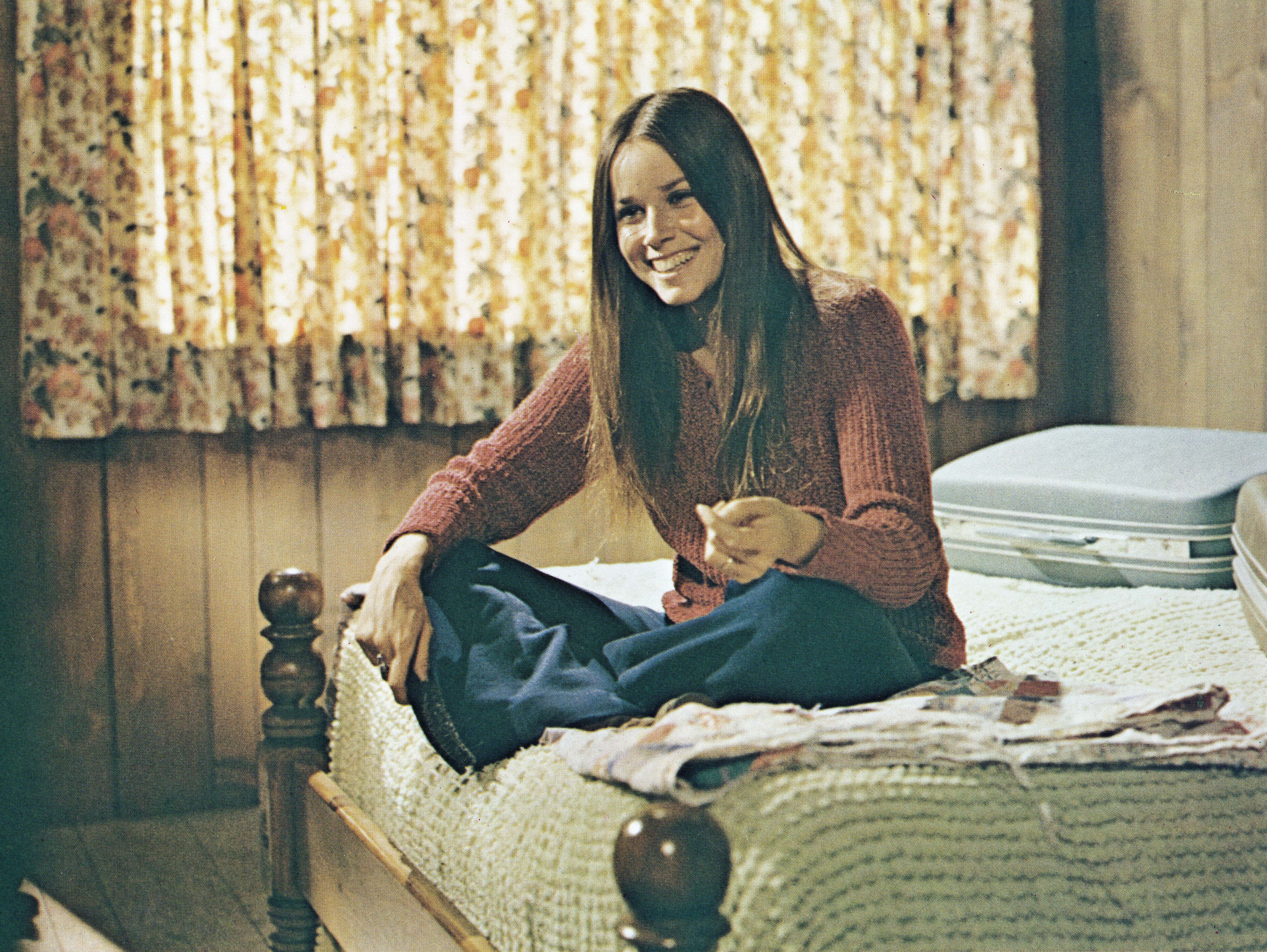 Barbara Hershey on the set of "The Baby Maker" in 1970 | Source: Getty Images