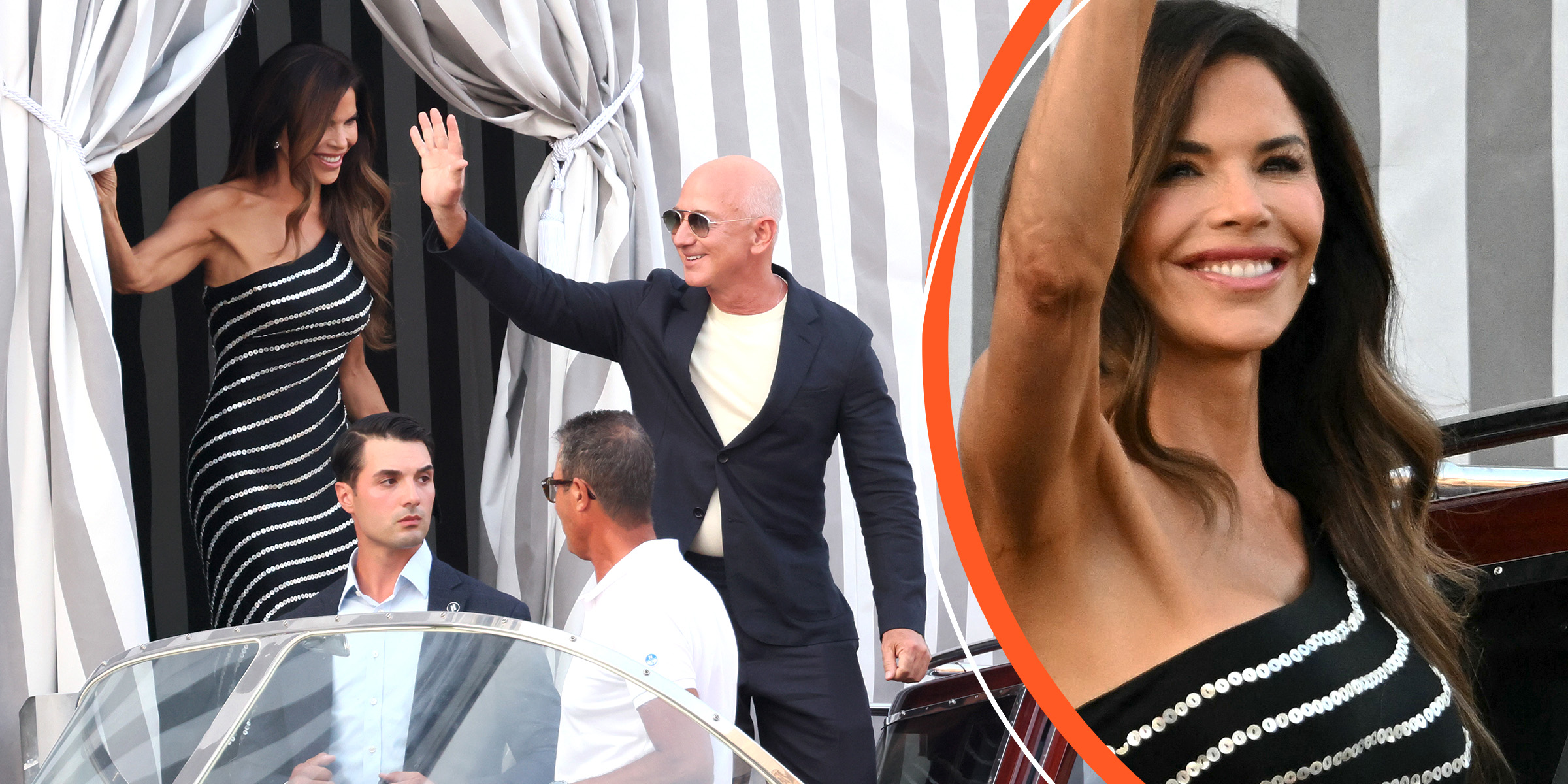 Lauren Sánchez and Jeff Bezos | Lauren Sánchez | Source: Getty Images