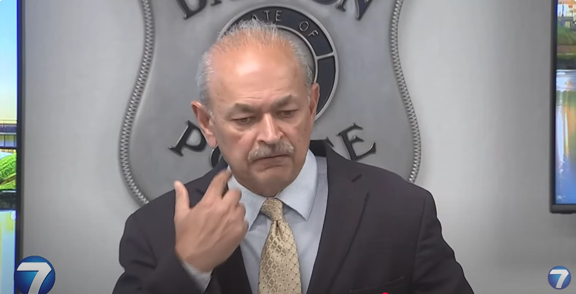 Dayton's Police Chief Kamran Afzal gives a statement on the case, from a YouTube post dated July 14, 2025 | Source: YouTube/WHIO