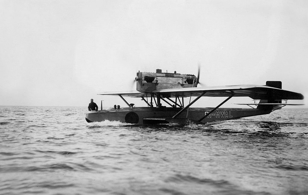 Hidroavión Dornier Wal 'Plus Ultra' - 1928. | Foto: Getty Images