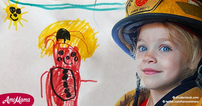 4-year-old girl wished she was a boy for only one reason - to become a firefighter