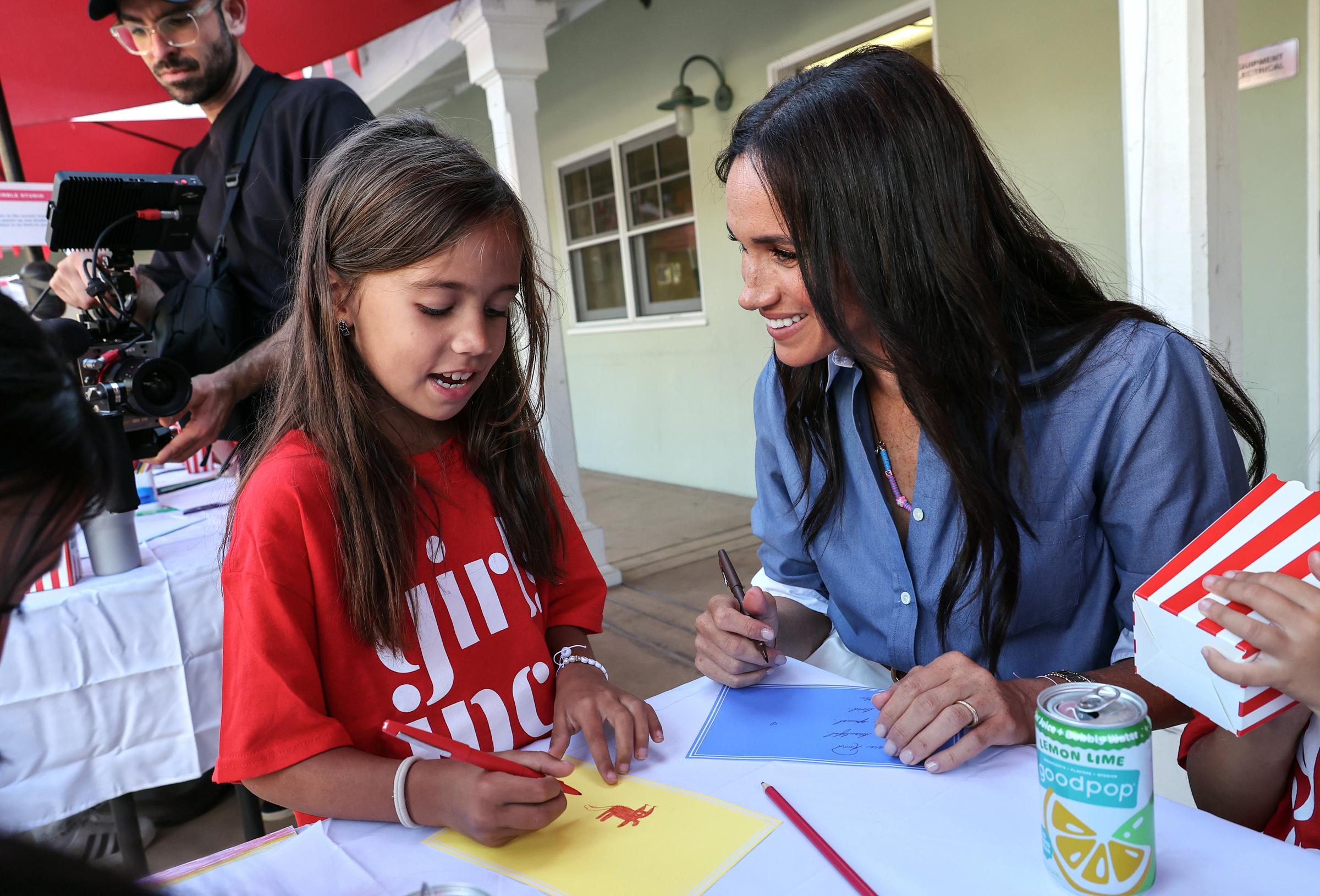 Meghan Markle, The Duchess of Sussex visits Girls Inc. of Greater Santa Barbara in Santa Barbara, California, on October 2, 2024 | Source: Getty Images