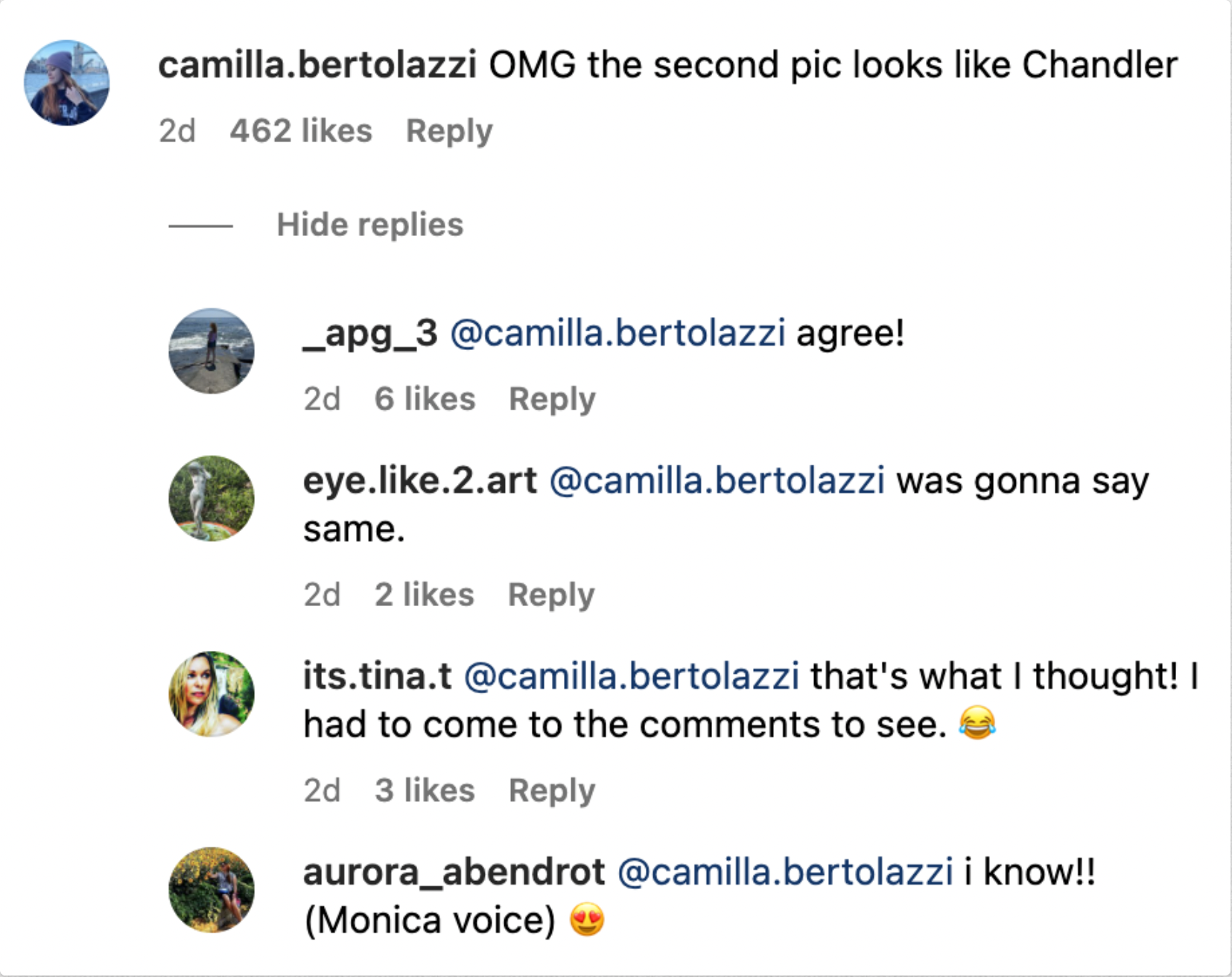 Fans comment on Courteney Cox's Instagram post. | Source: Instagram/CourteneyCox