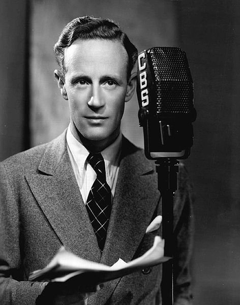 Foto de Leslie Howard como invitado en el programa de radio de Eddie Cantor en CBS. Año 1937. | Imagen: Wikipedia Foto de Leslie Howard como invitado en el programa de radio de Eddie Cantor en CBS. Año 1937. | Imagen: Wikipedia
