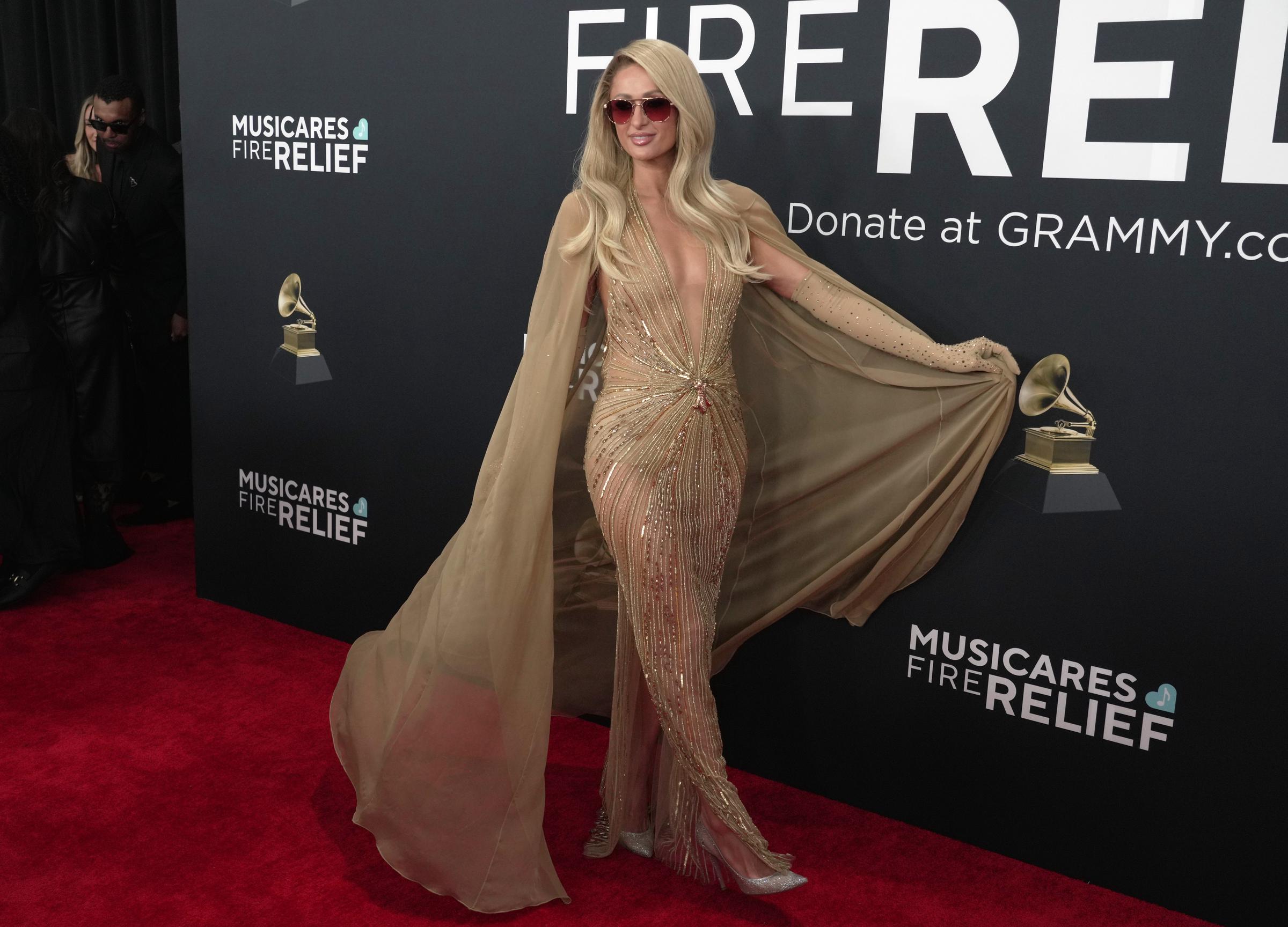 Paris Hilton at the 67th Grammy Awards on February 2, 2025. | Source: Getty Images