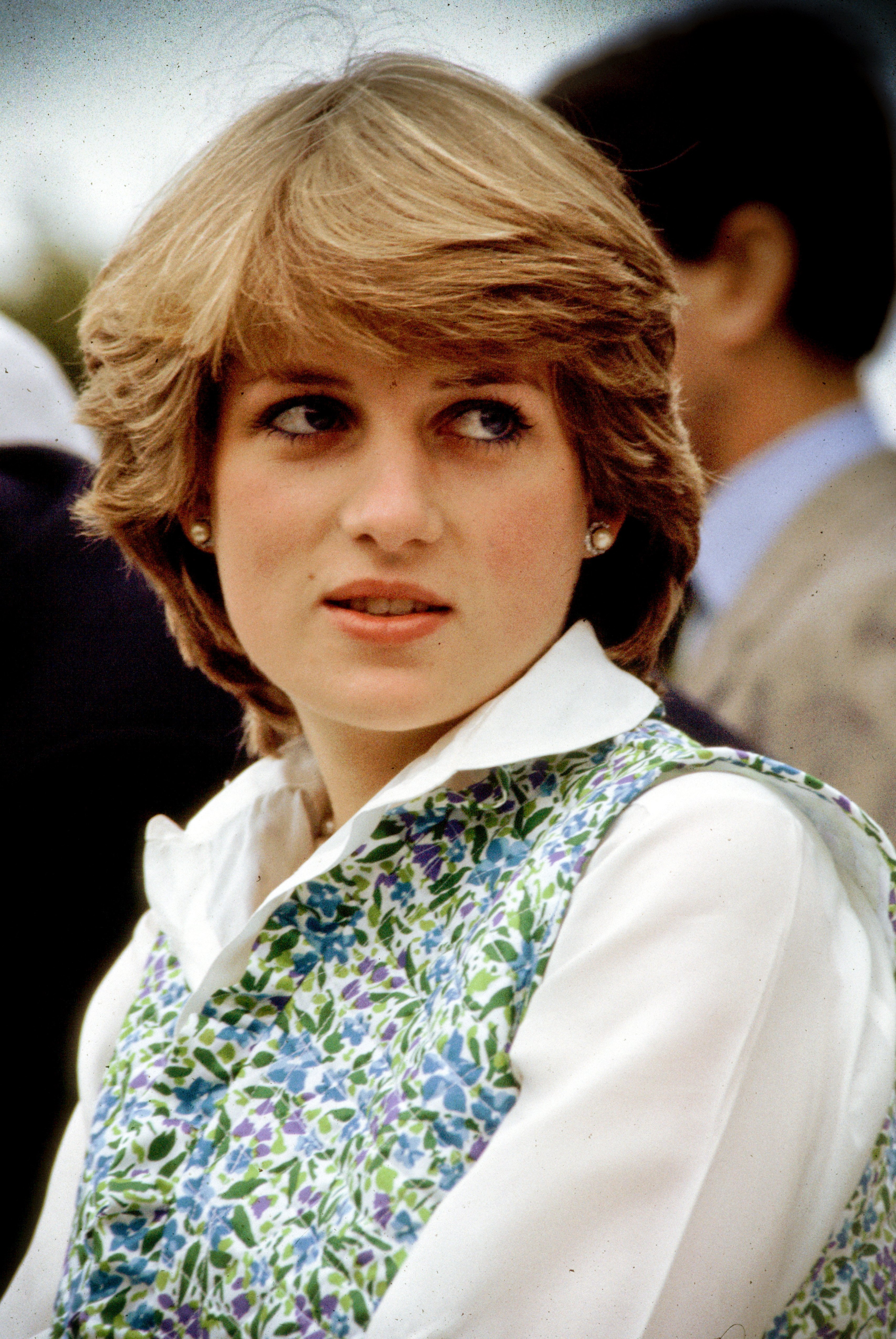 Lady Diana Spencer at a polo match in Hampshire, 1981. | Source: Getty Images.